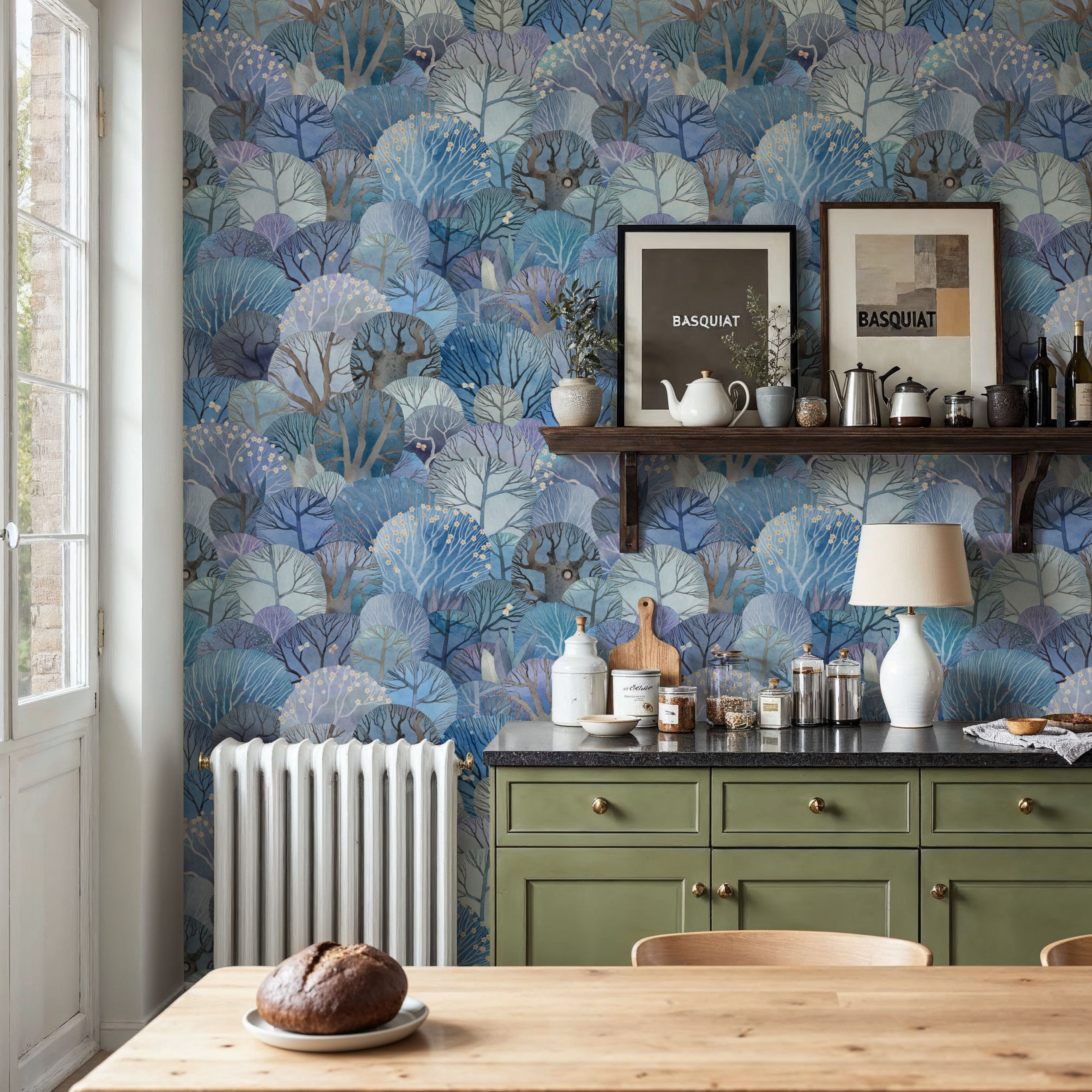 Fantasy Treetops, Blue