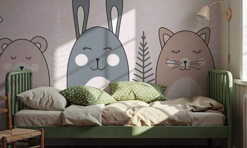 Sleeping Bunny Pink