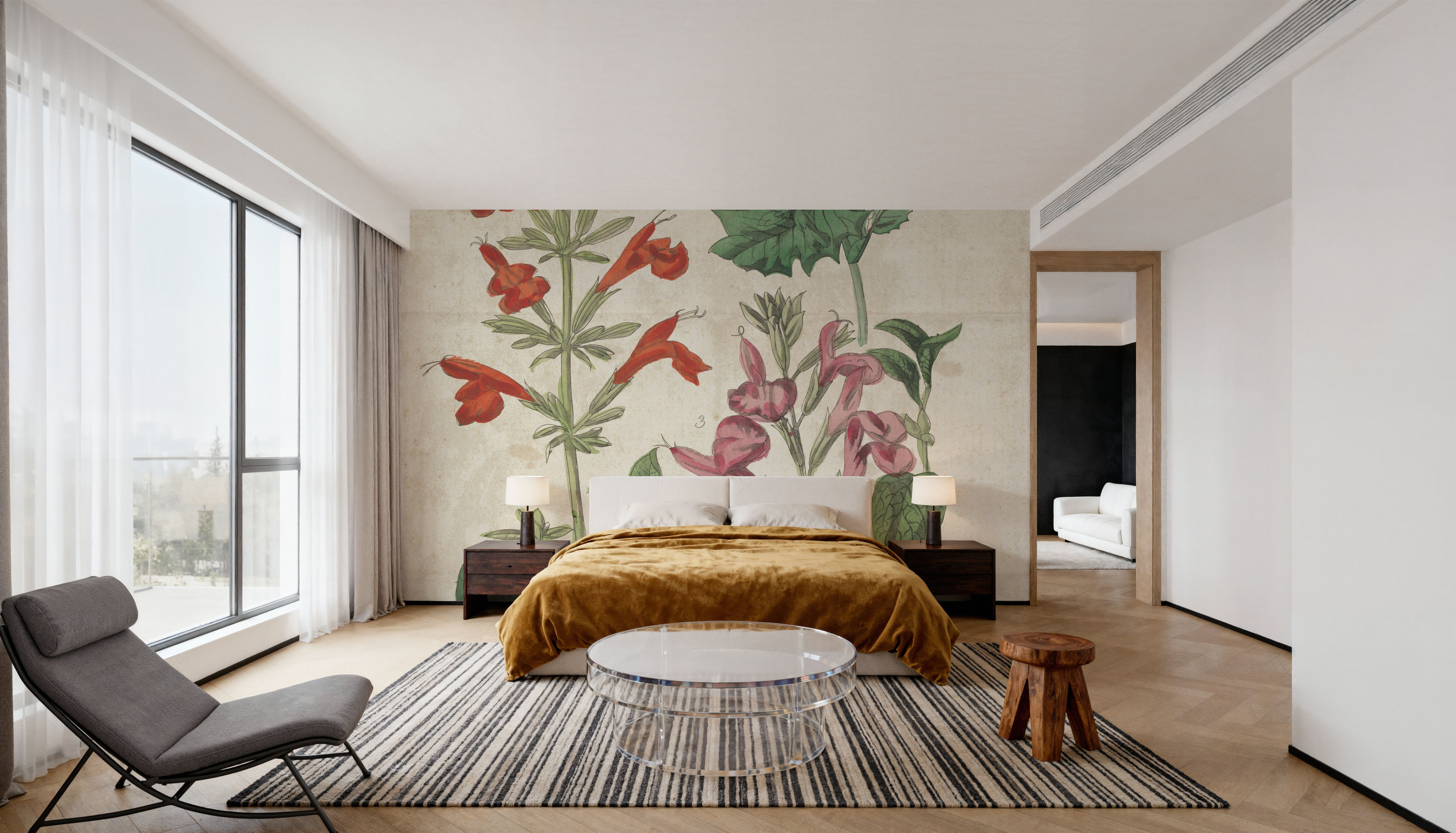 Salvia Florals Vintage I
