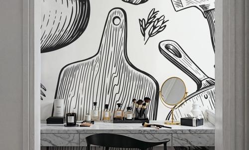 Utensils on Display