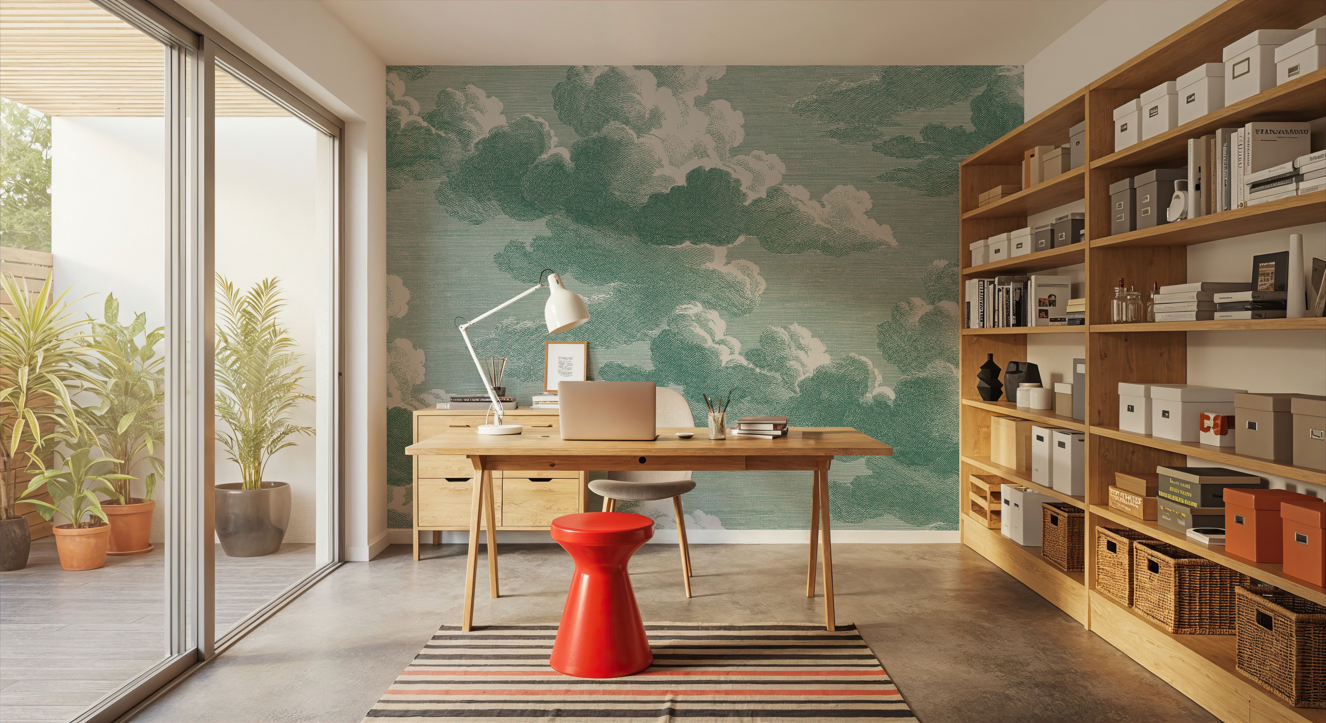 Intaglio Clouds, Jade