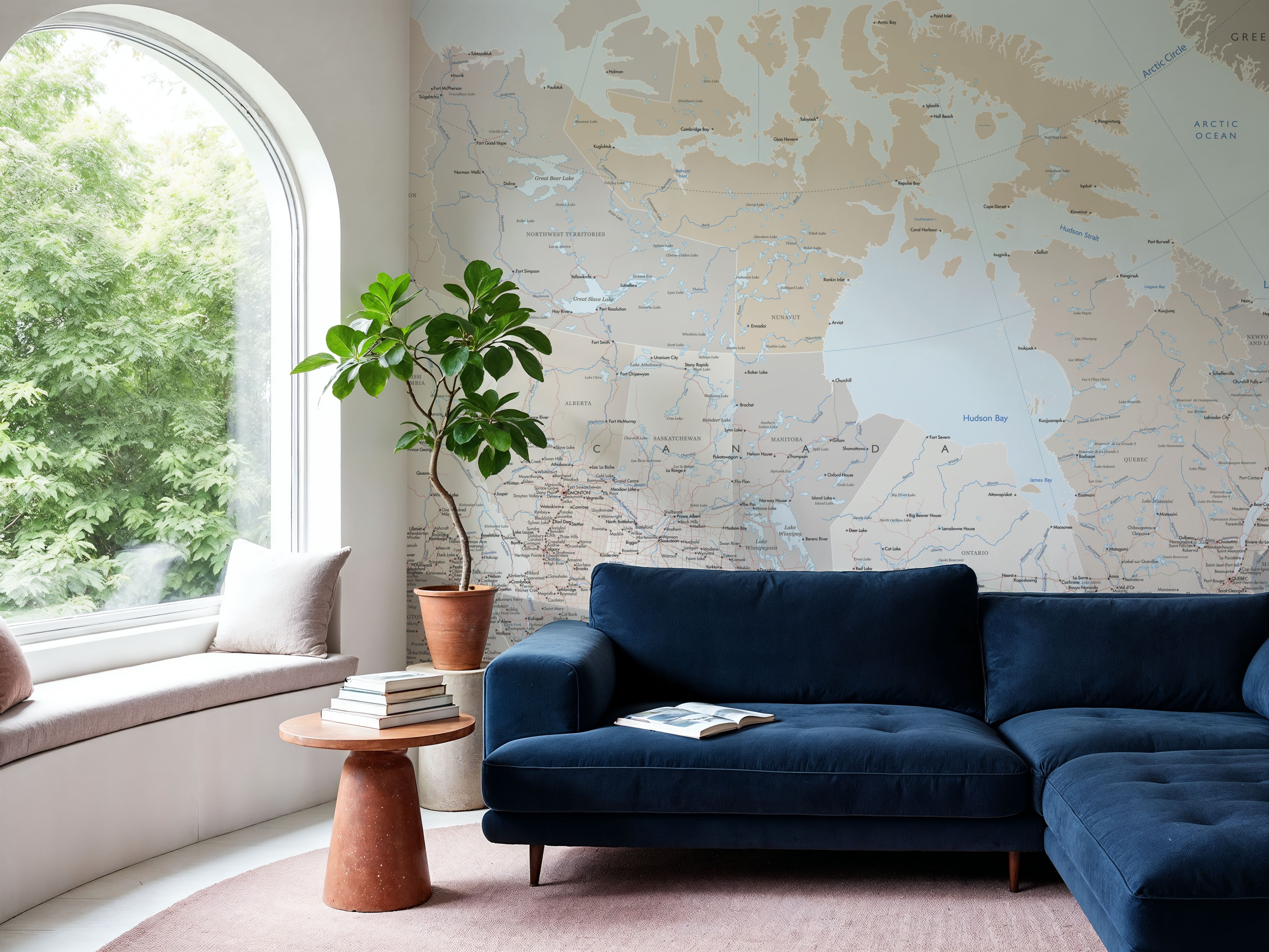 Canada Map Detailed - Lincoln