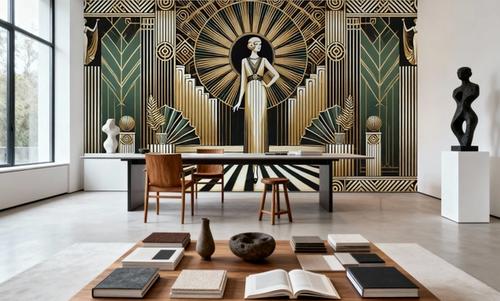 Golden Twenties Flair in Art Deco
