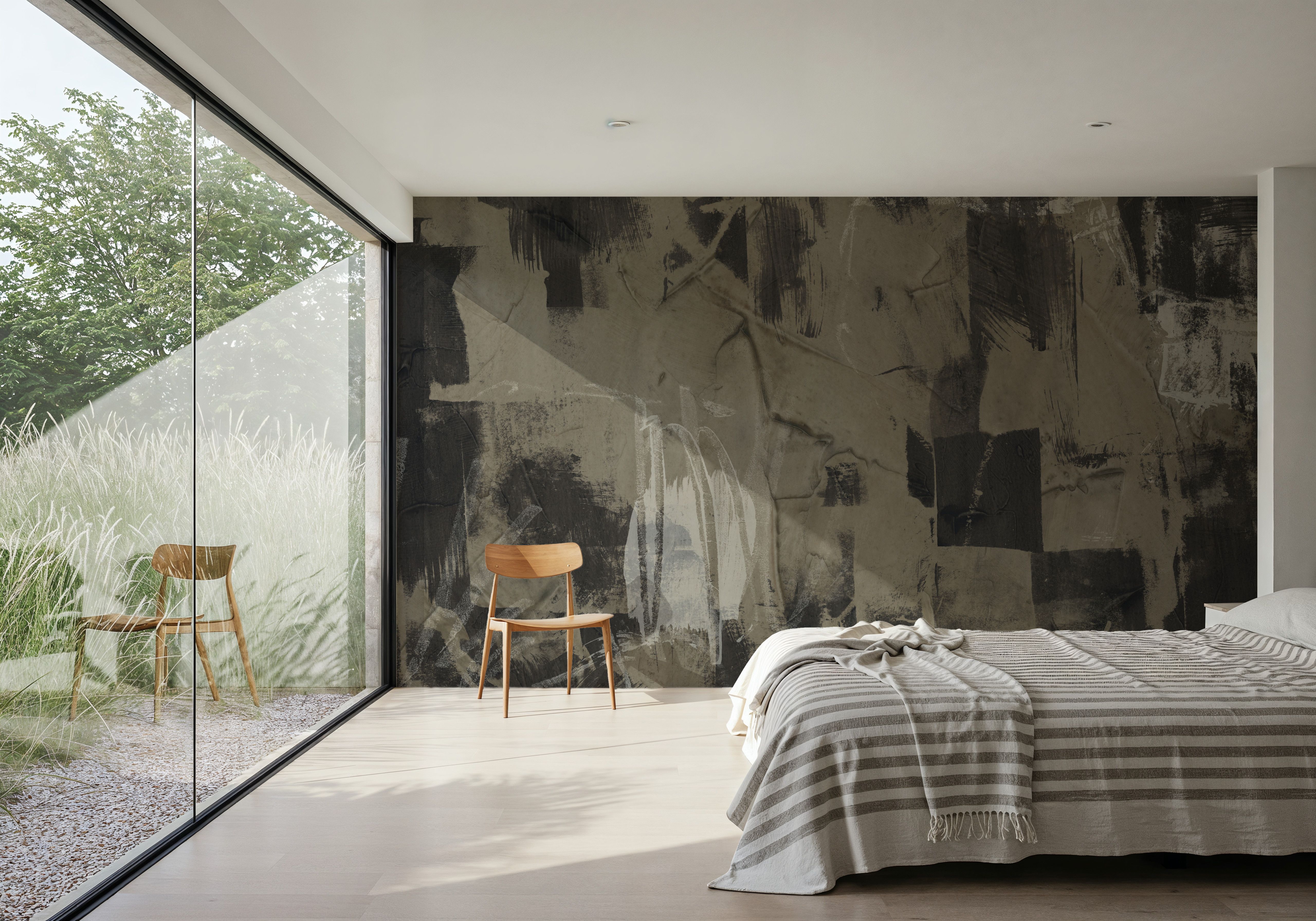 Plaster and Ebony II