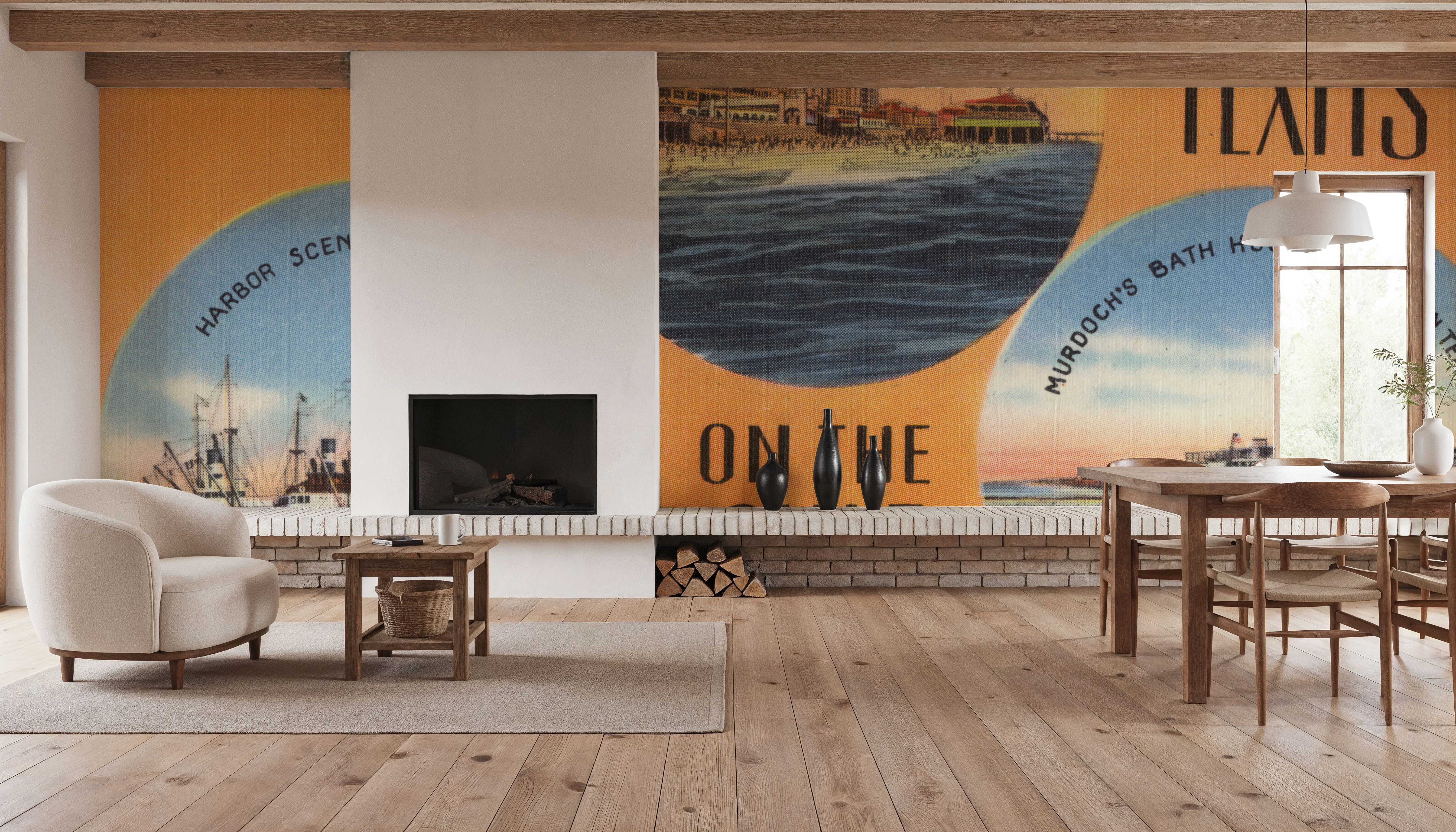 Greetings from the Gulf of Mexico - Screenprint Postcard