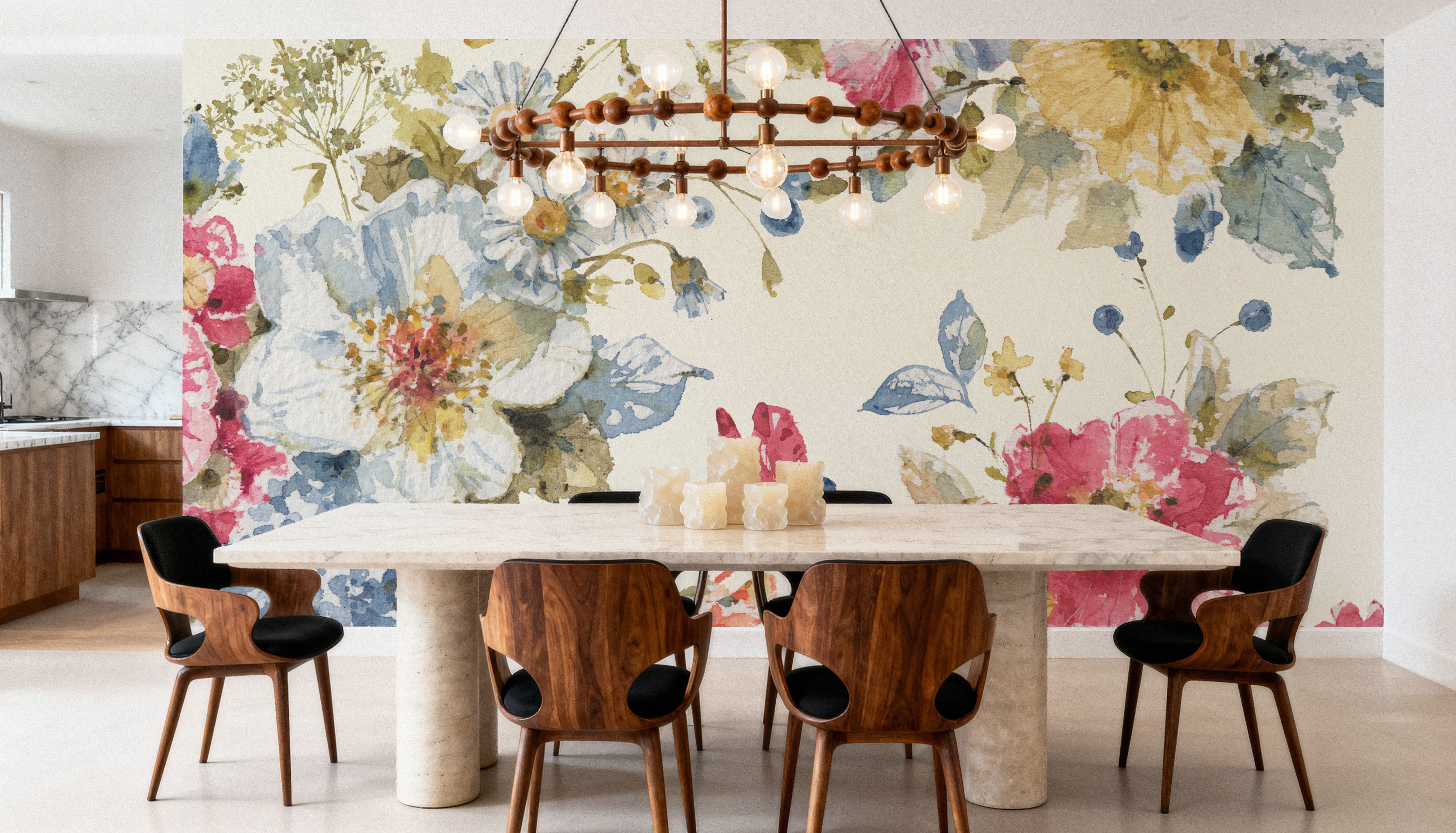 Summer Garden I, Wallpaper