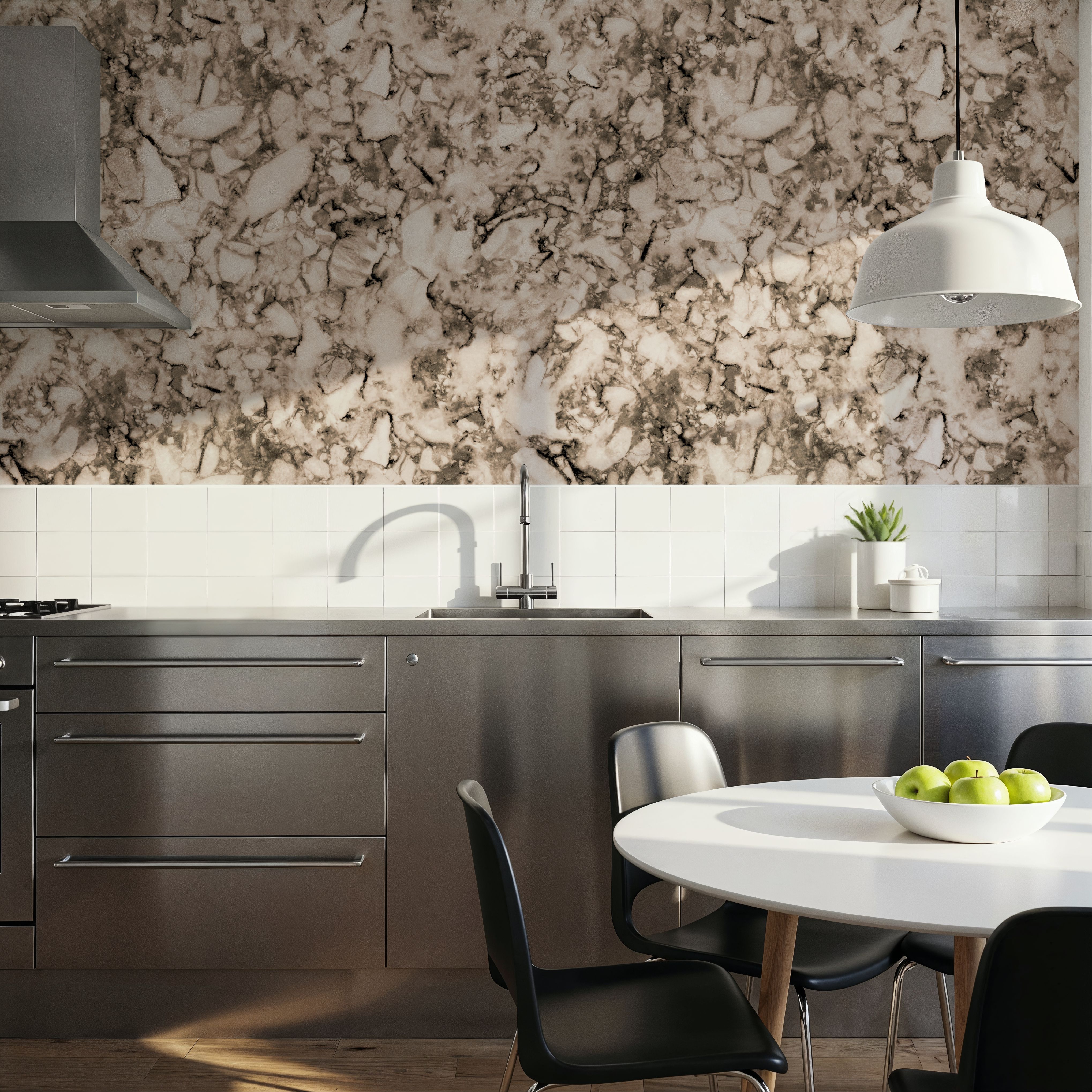 Statement Marble, Beige