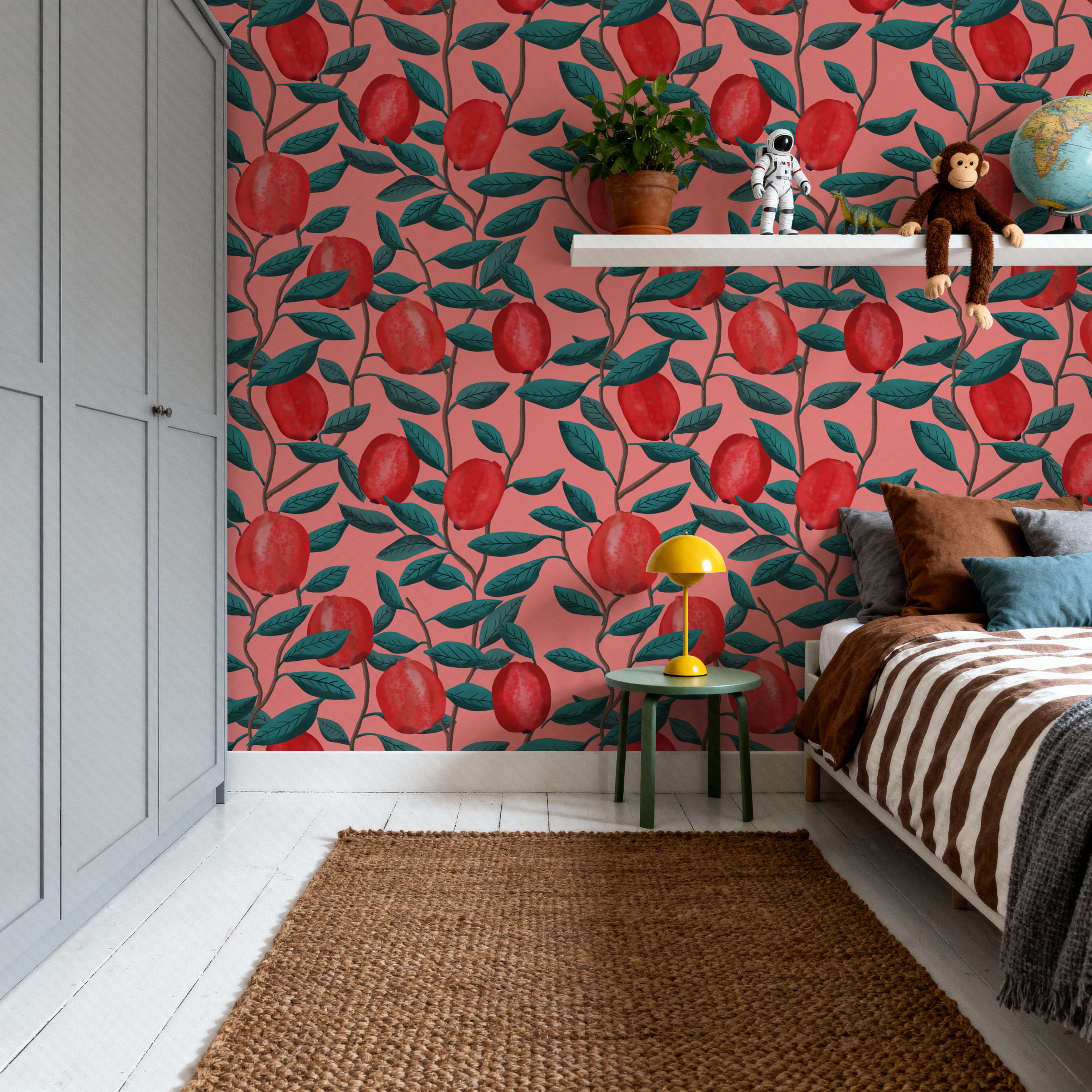 Pomegranate, Peachy Pink, Tapeten