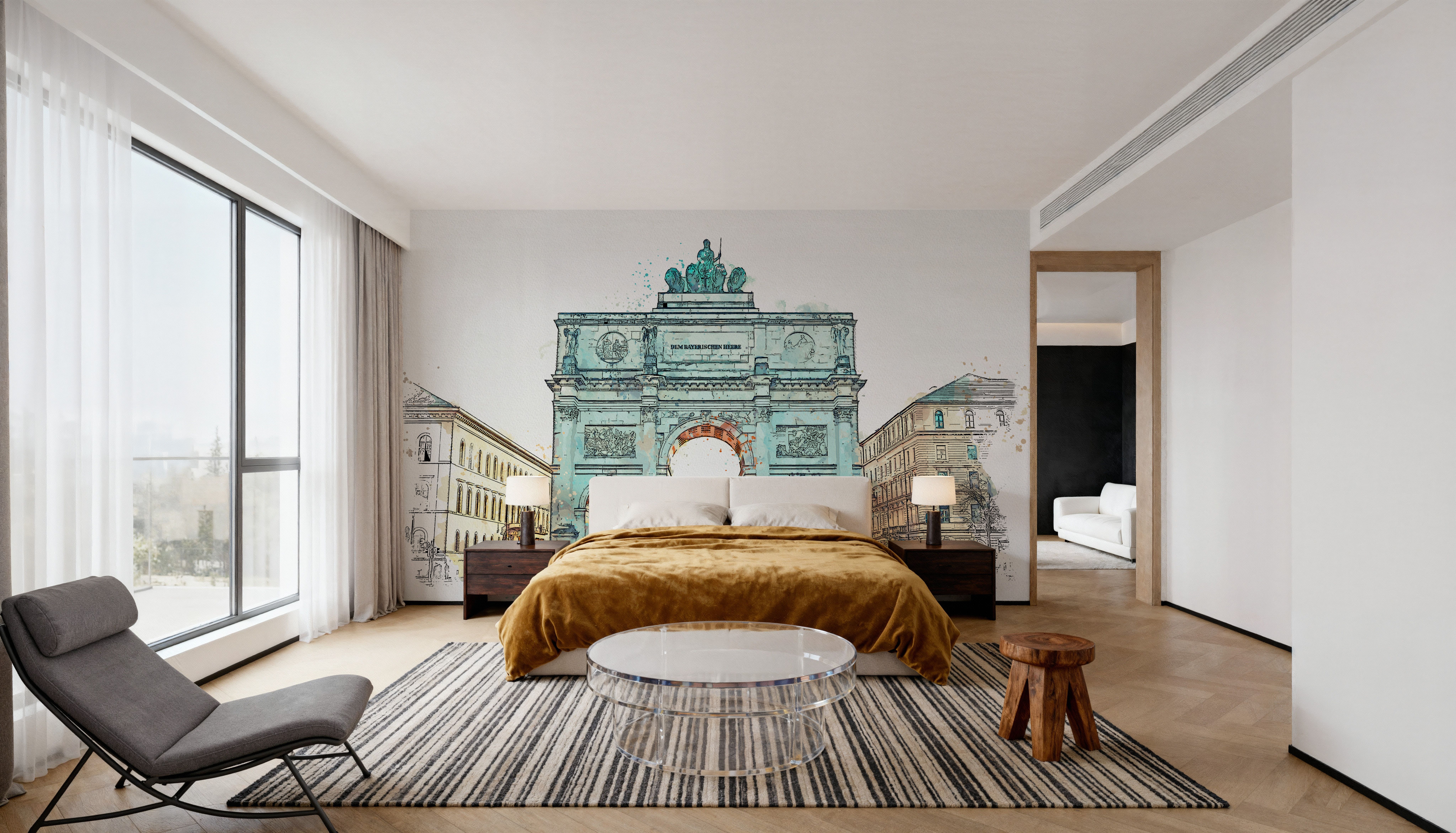 Victory Gate Siegestor in Munich