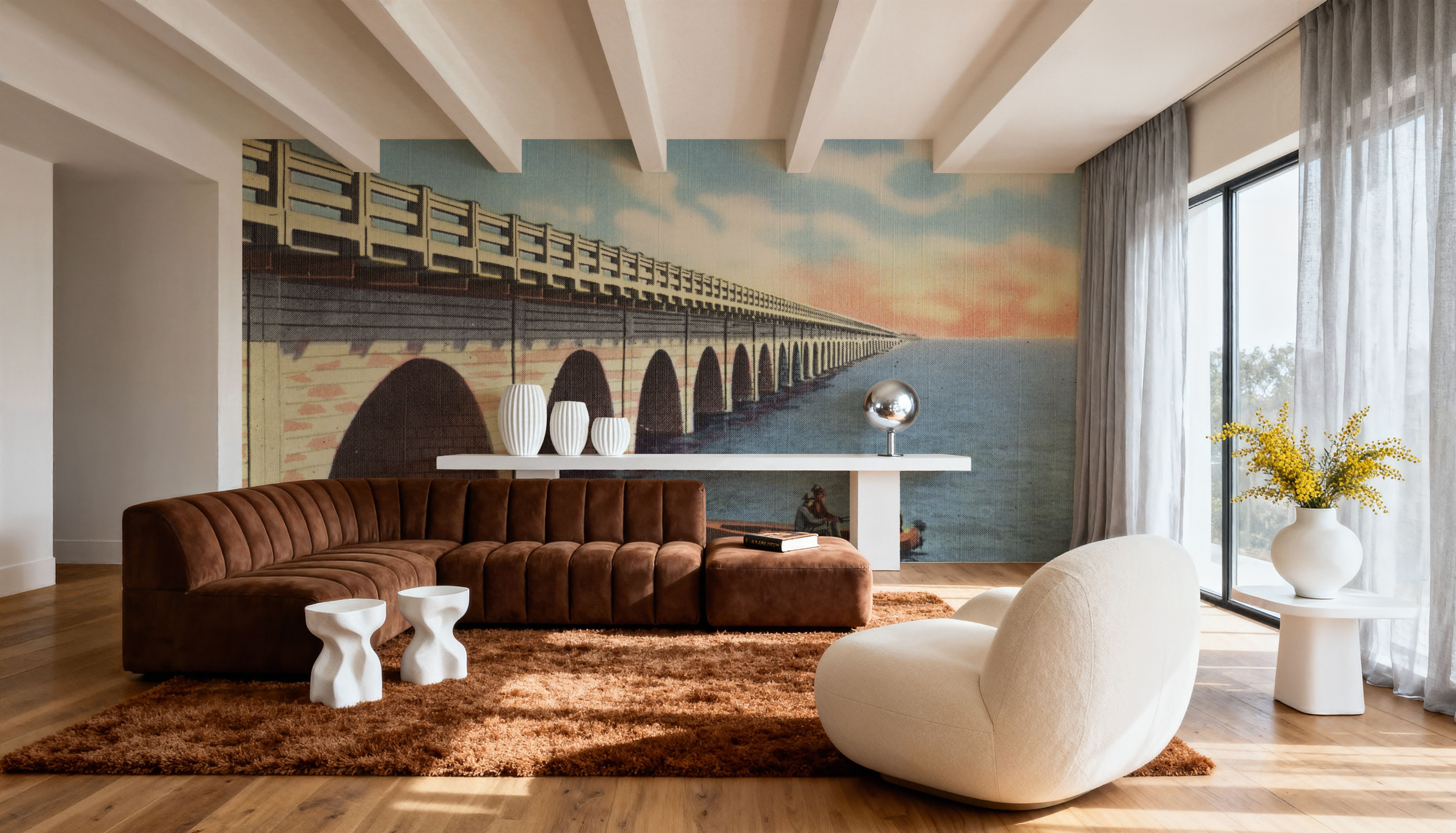 Keys Highway - Screenprint Postcard