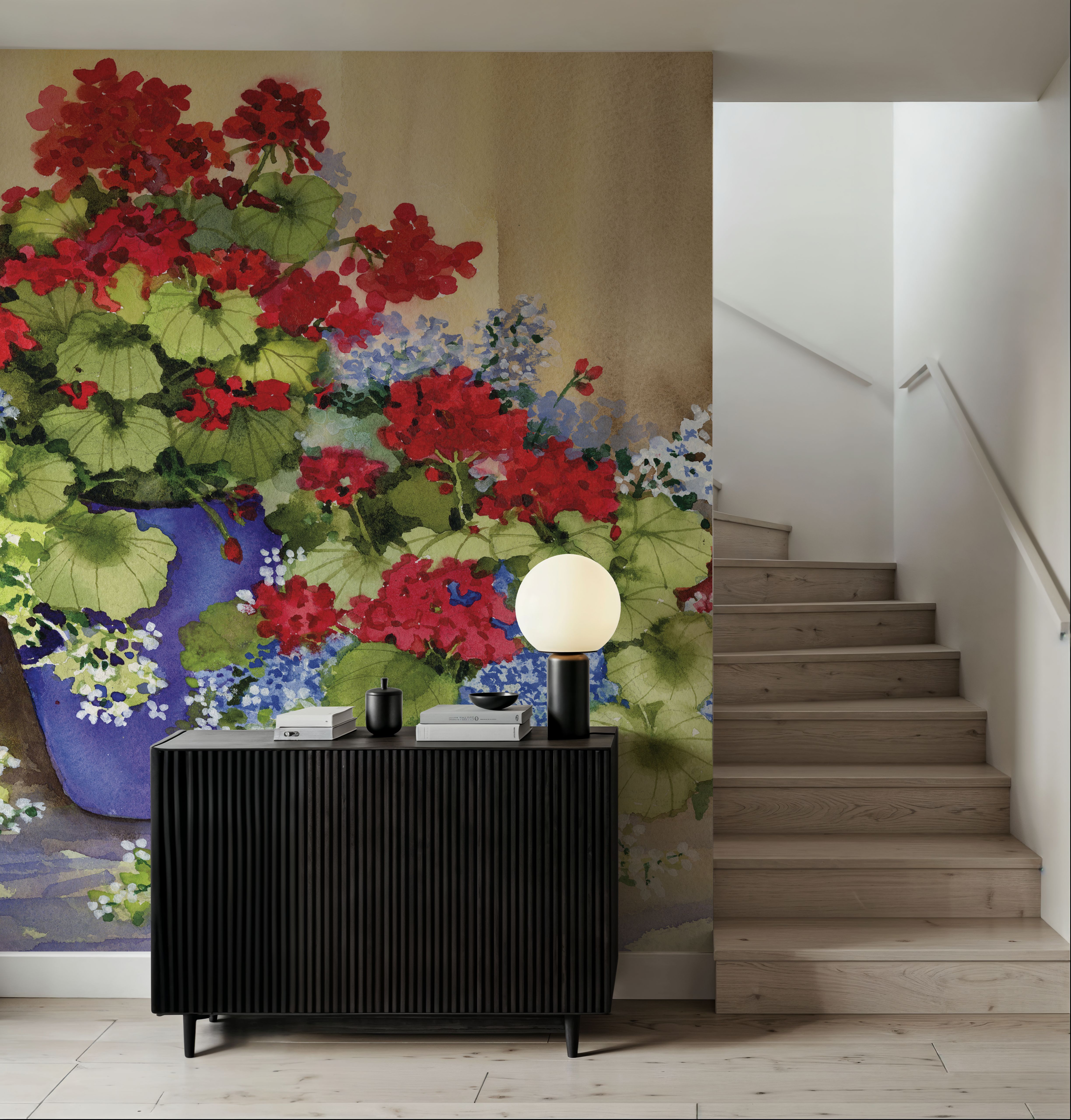 Red Geraniums