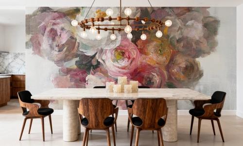 Blush Bouquet on White