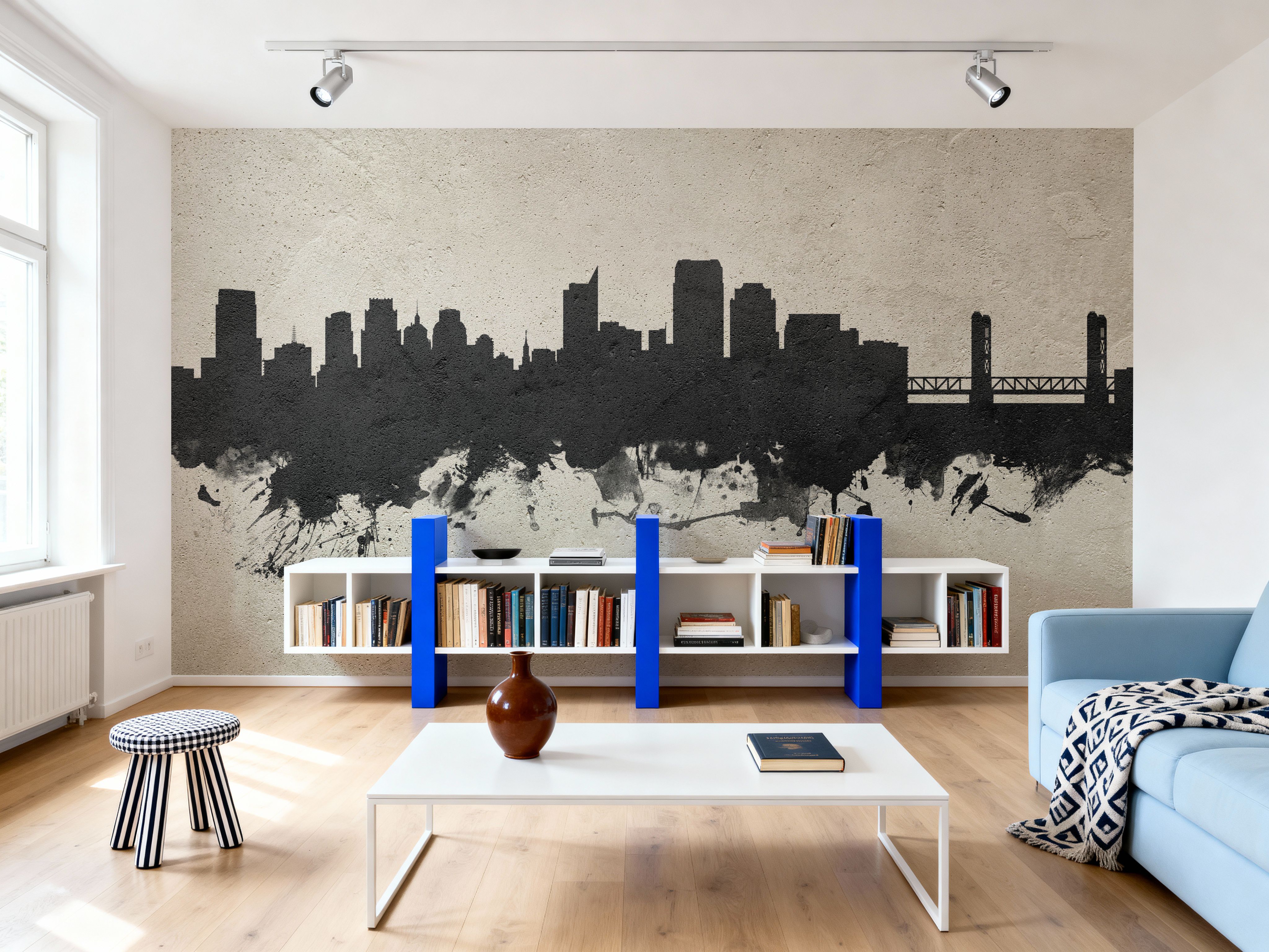 Sacramento California Skyline Concrete