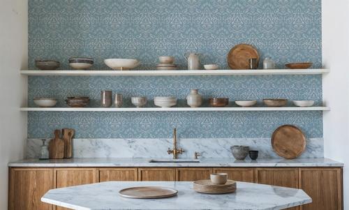 Ludovici Pattern, French Blue
