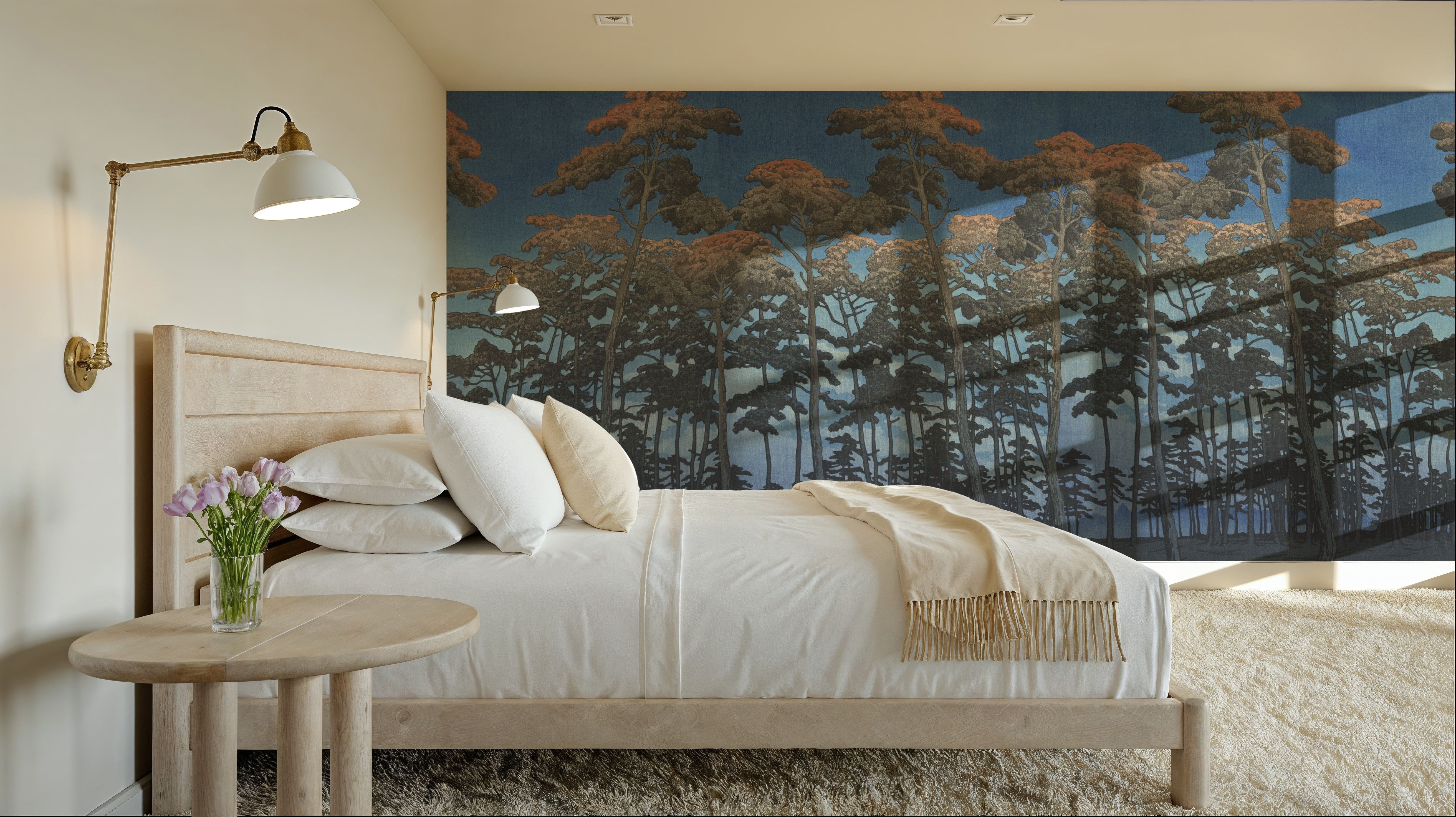 Tranquil Pinescape, Night