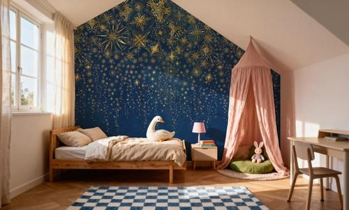 Celestial Dreams Bright Cobalt