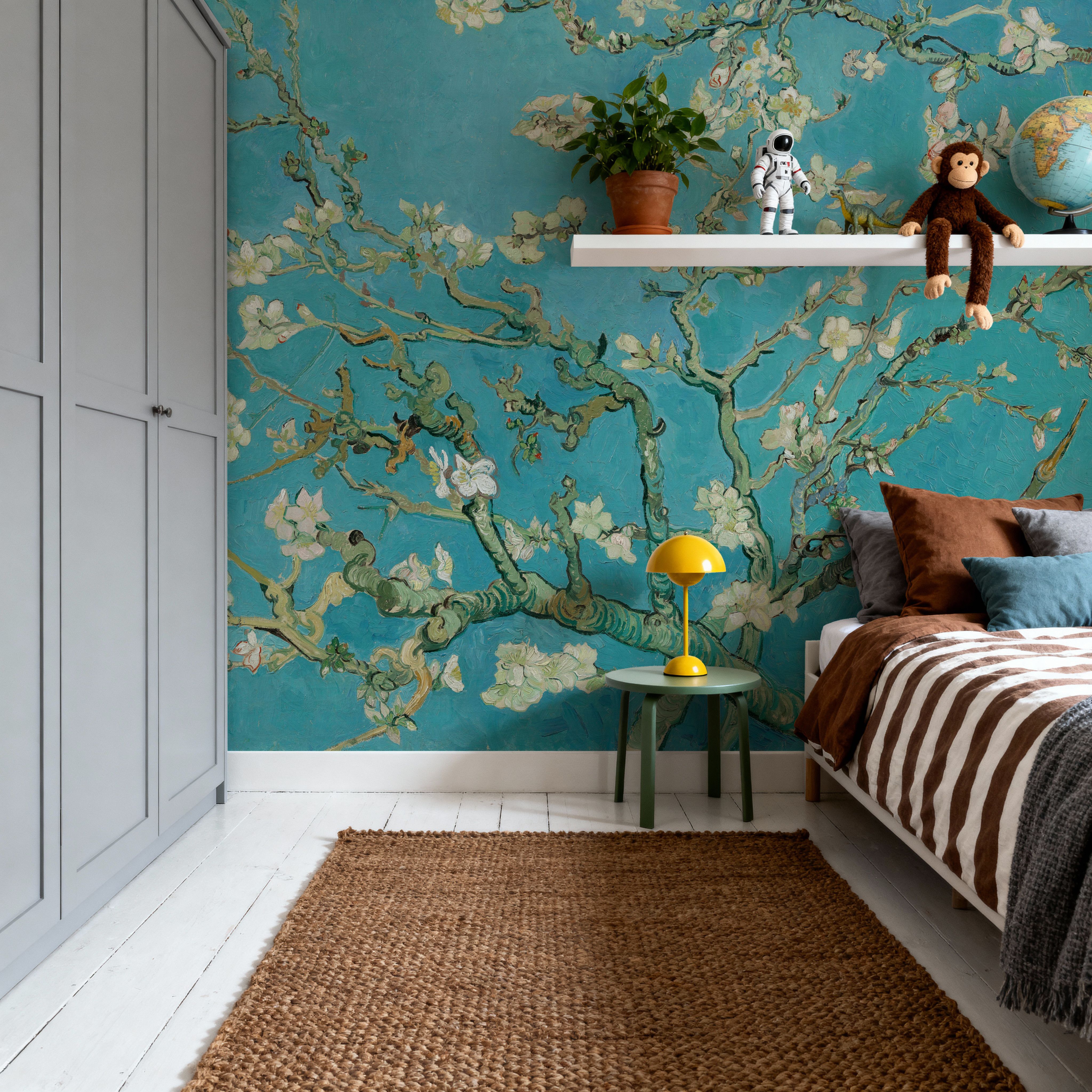 Almond Blossom, Turquoise