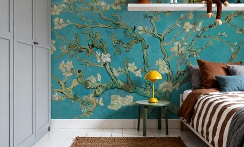 Almond Blossom, Turquoise