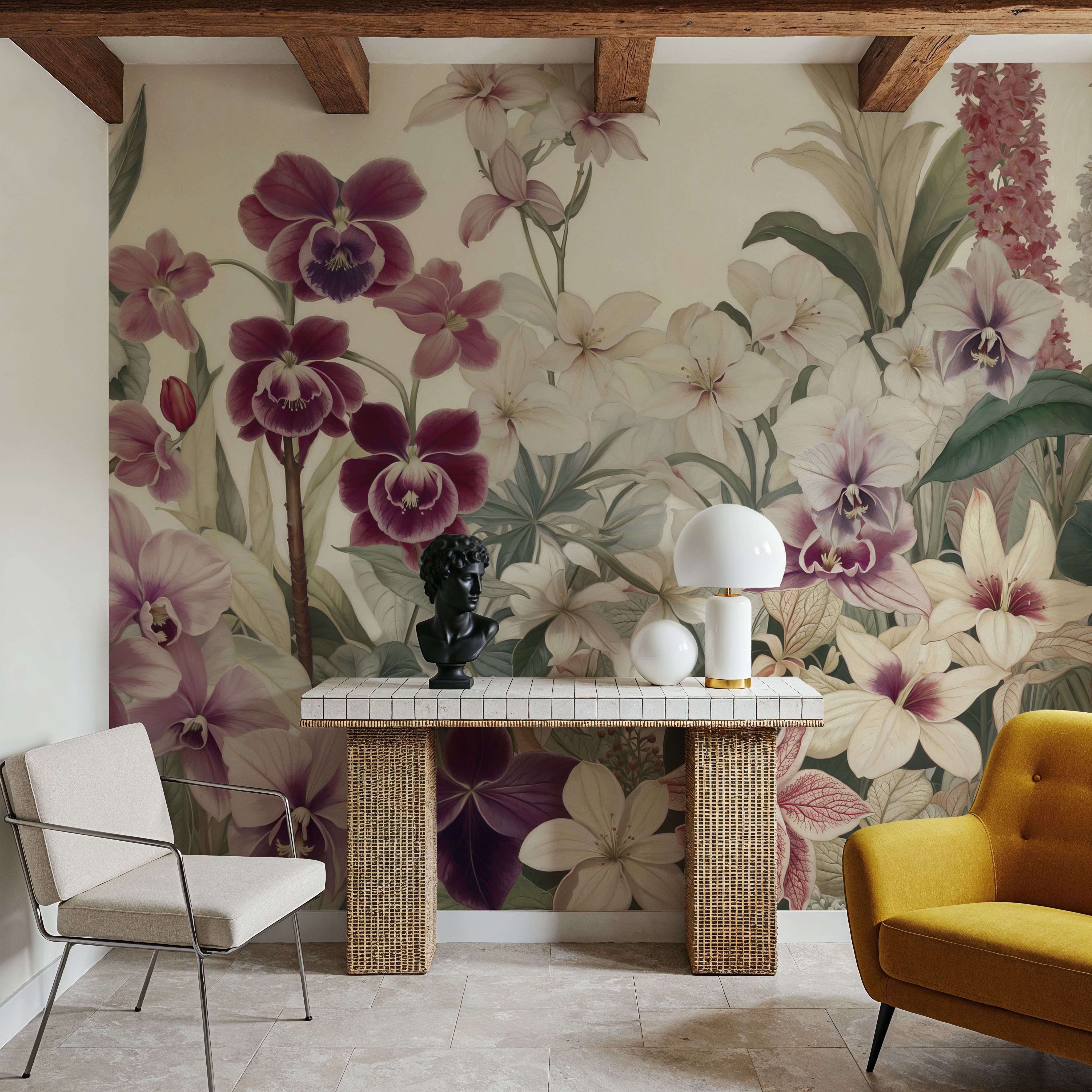The Tenderness of Orchids, Burgundy