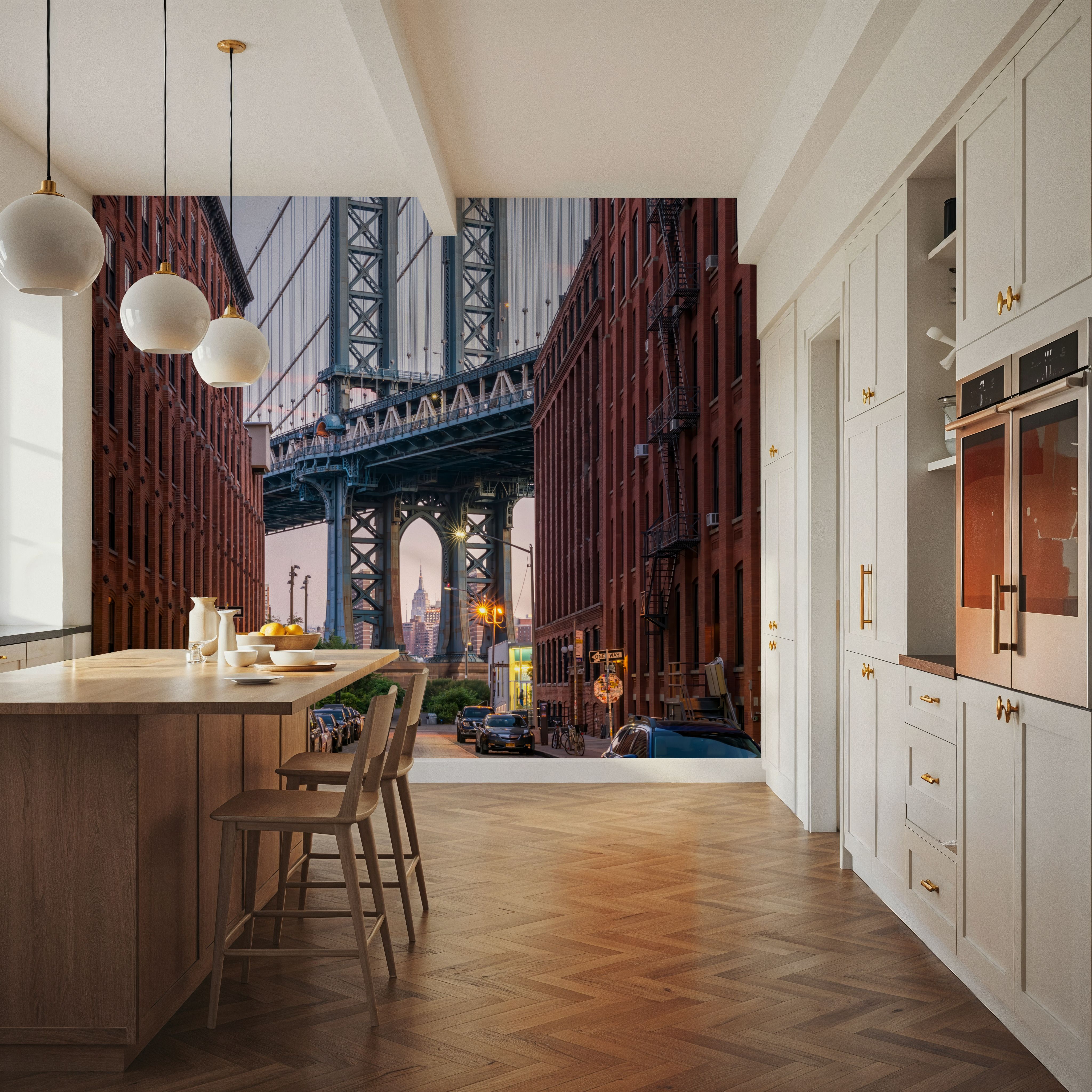 Manhattan Bridge from Dumbo Close