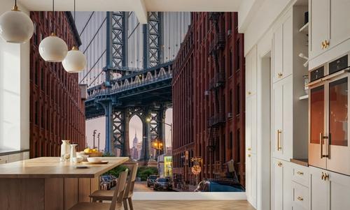 Manhattan Bridge from Dumbo Close