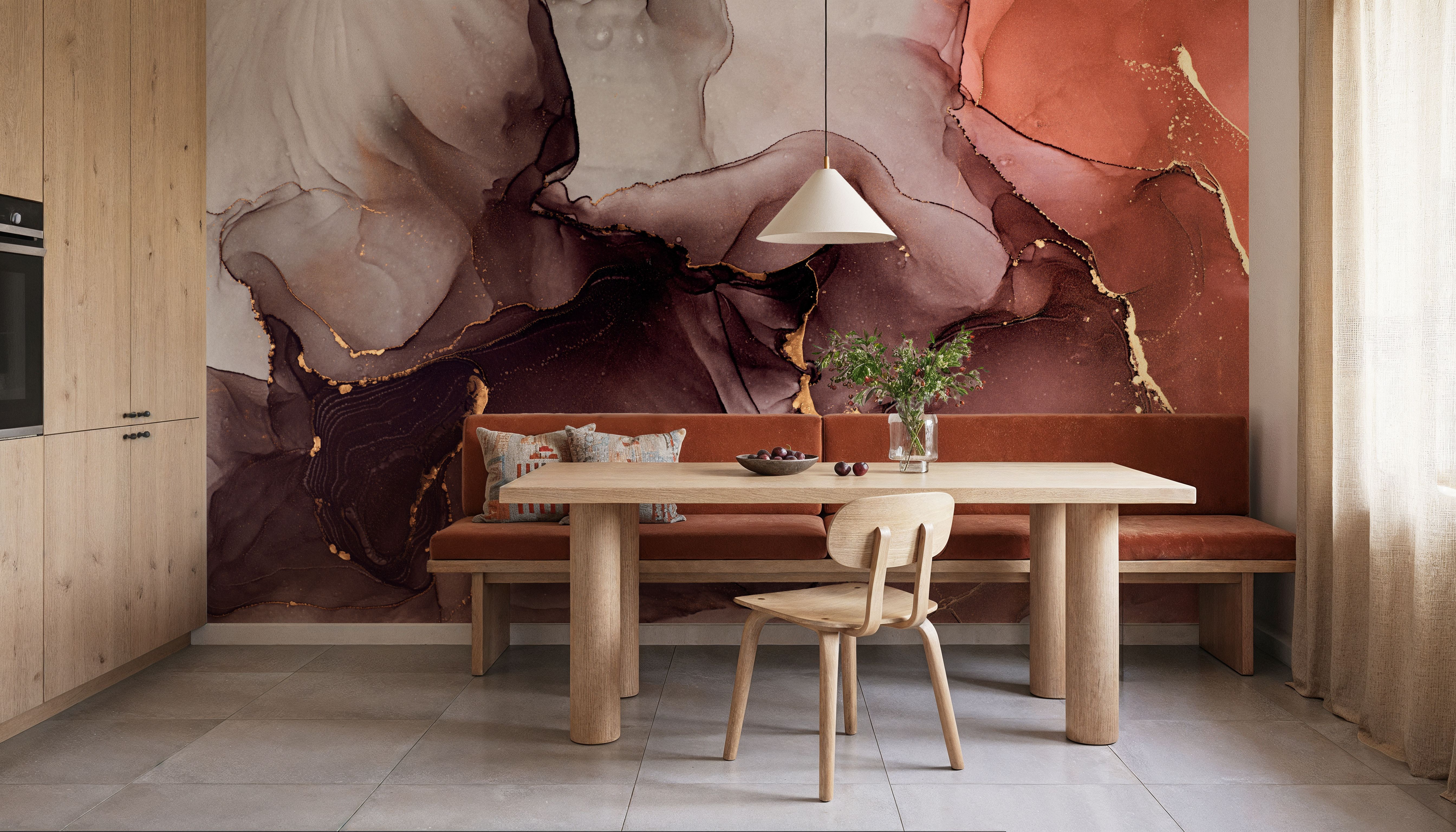 Free-Flow, Mocha, Wallpaper