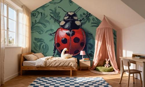 Ladybug In The Parlor Room