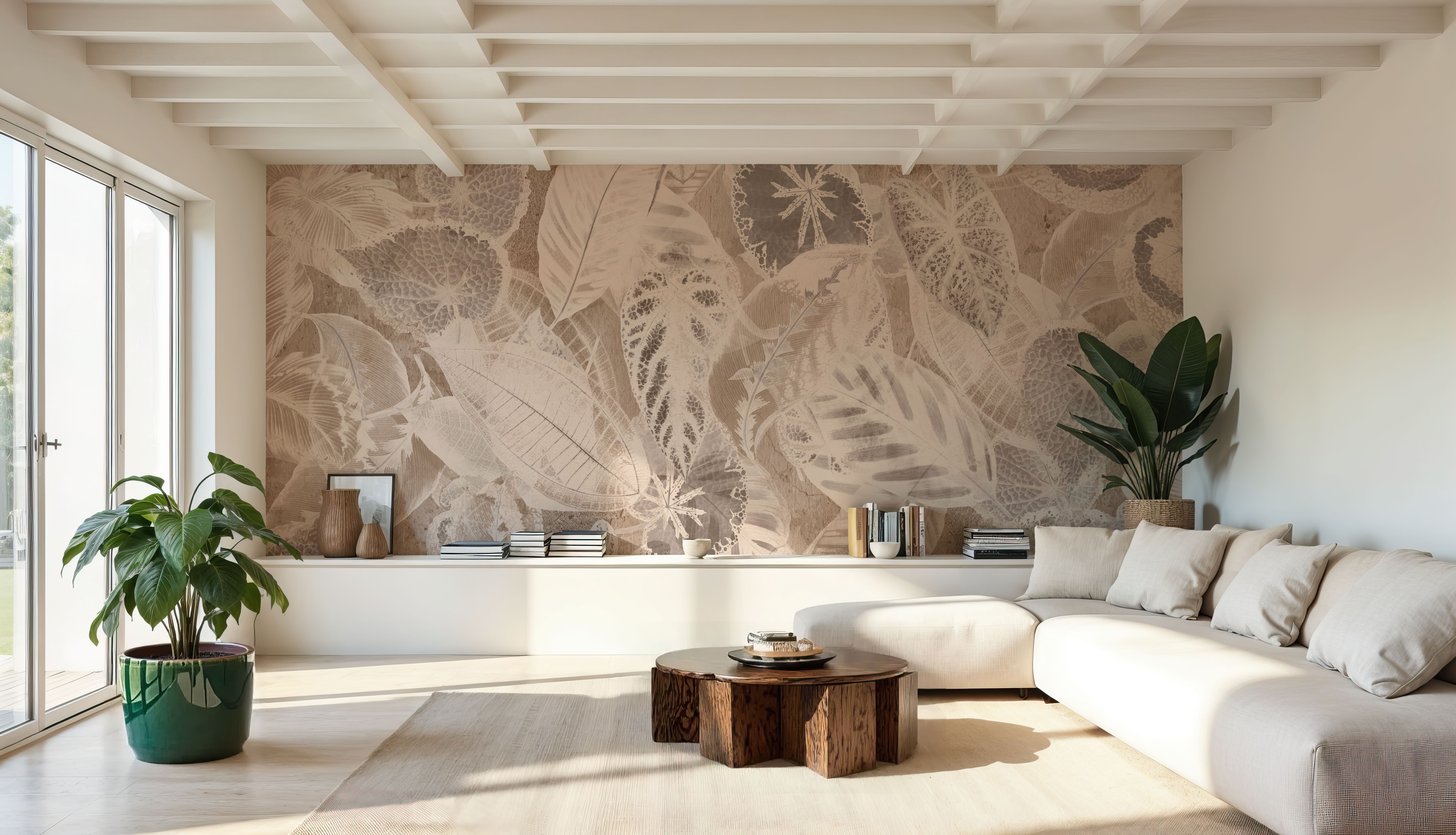 Secret Leaves, Wallpaper