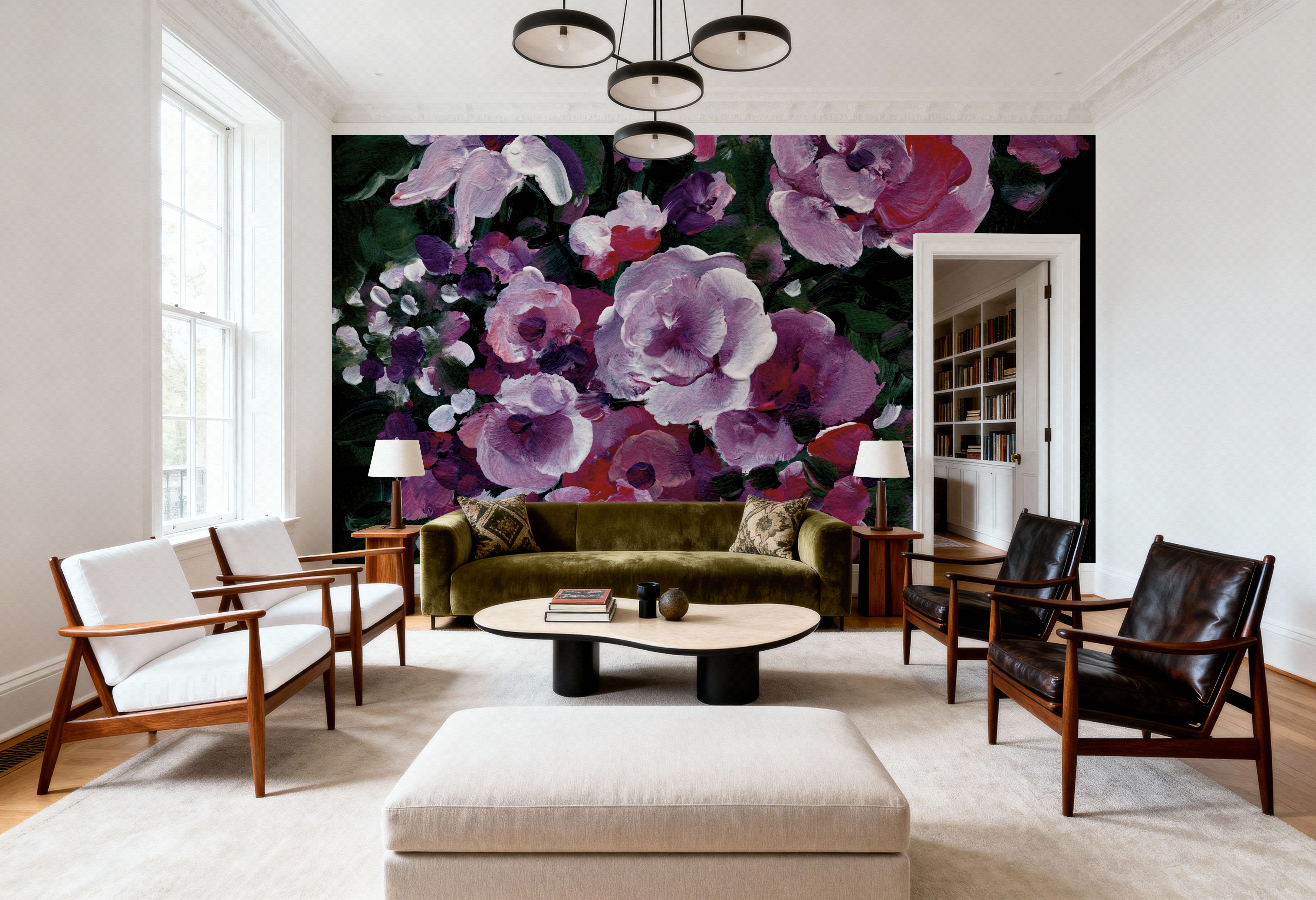 Botanical Elegance, Papier peint