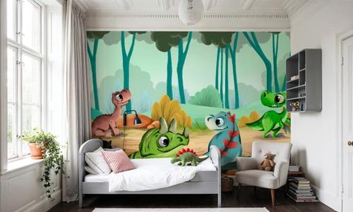 Cute Baby Dinosaur Friends