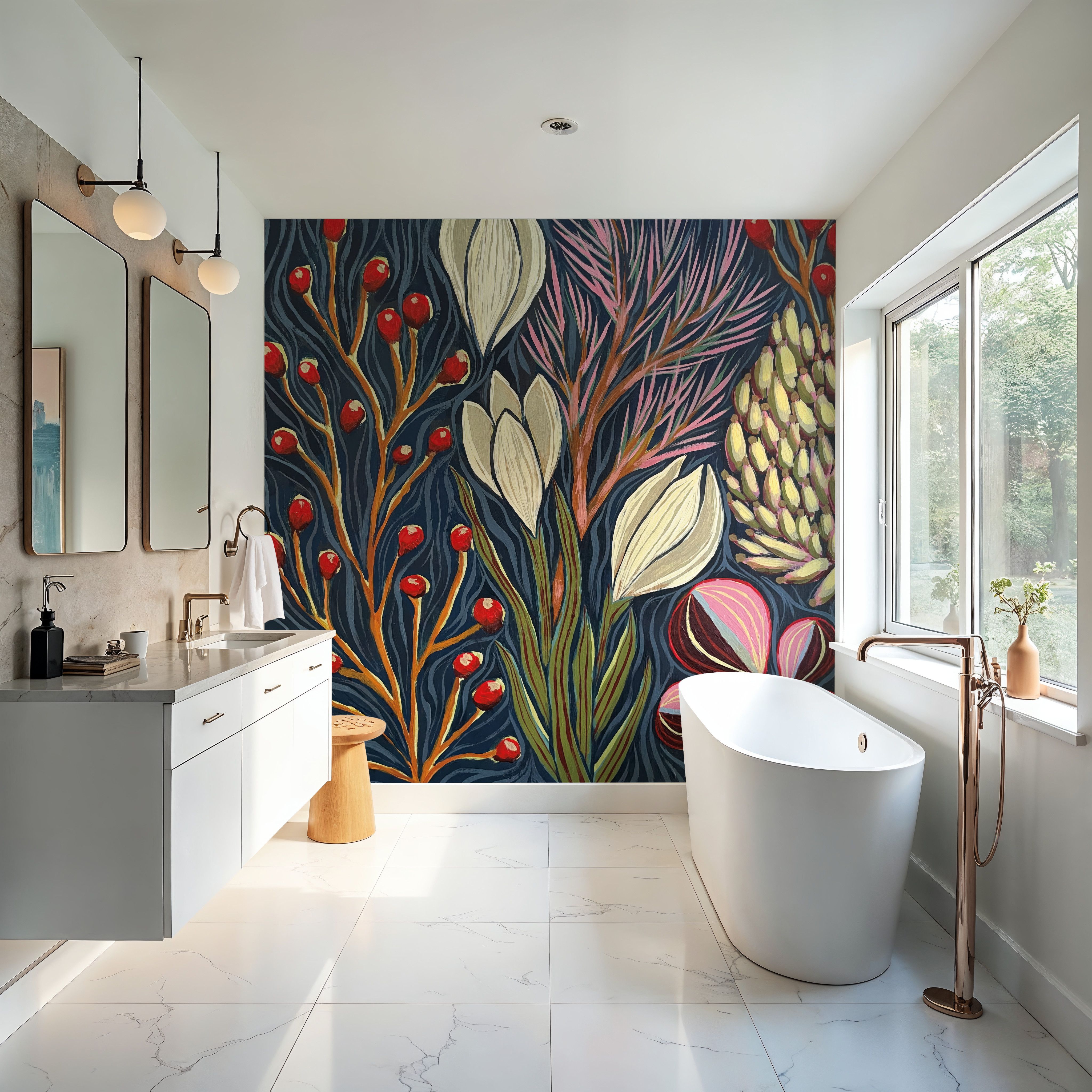 Enchanted Floral Forest
