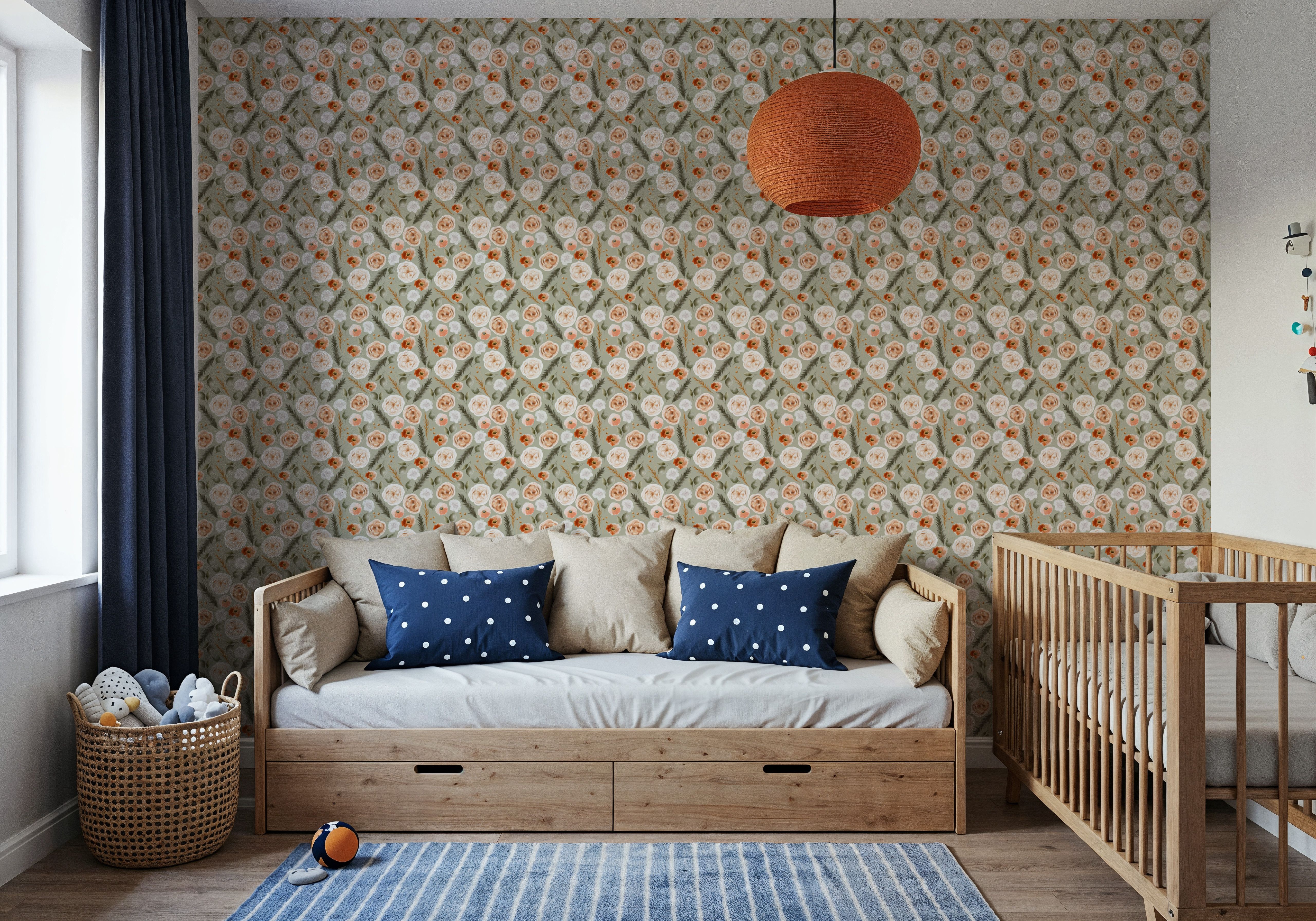 Poppies And Roses, Small