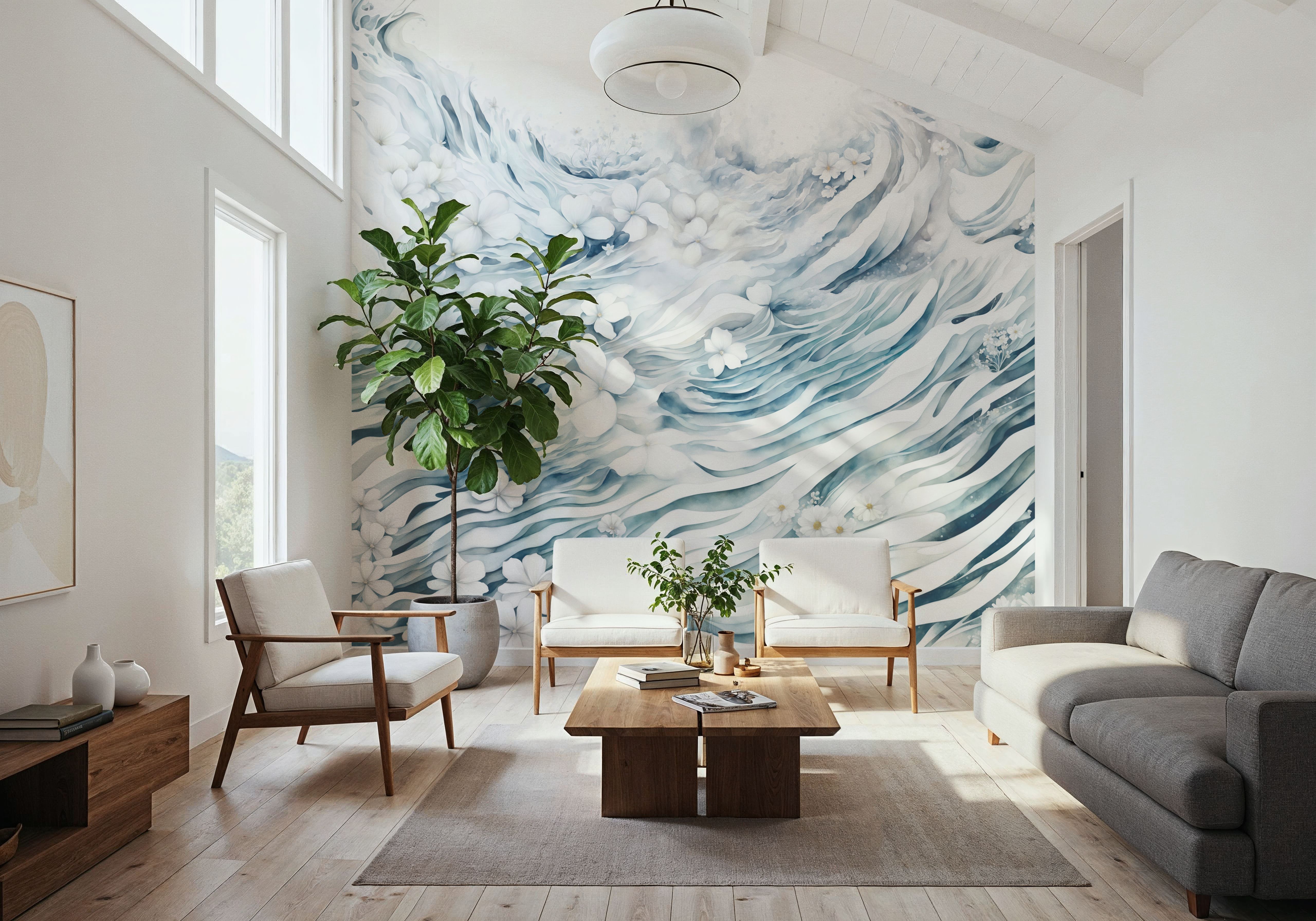 Waves of Happiness Blue