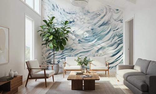 Waves of Happiness Blue