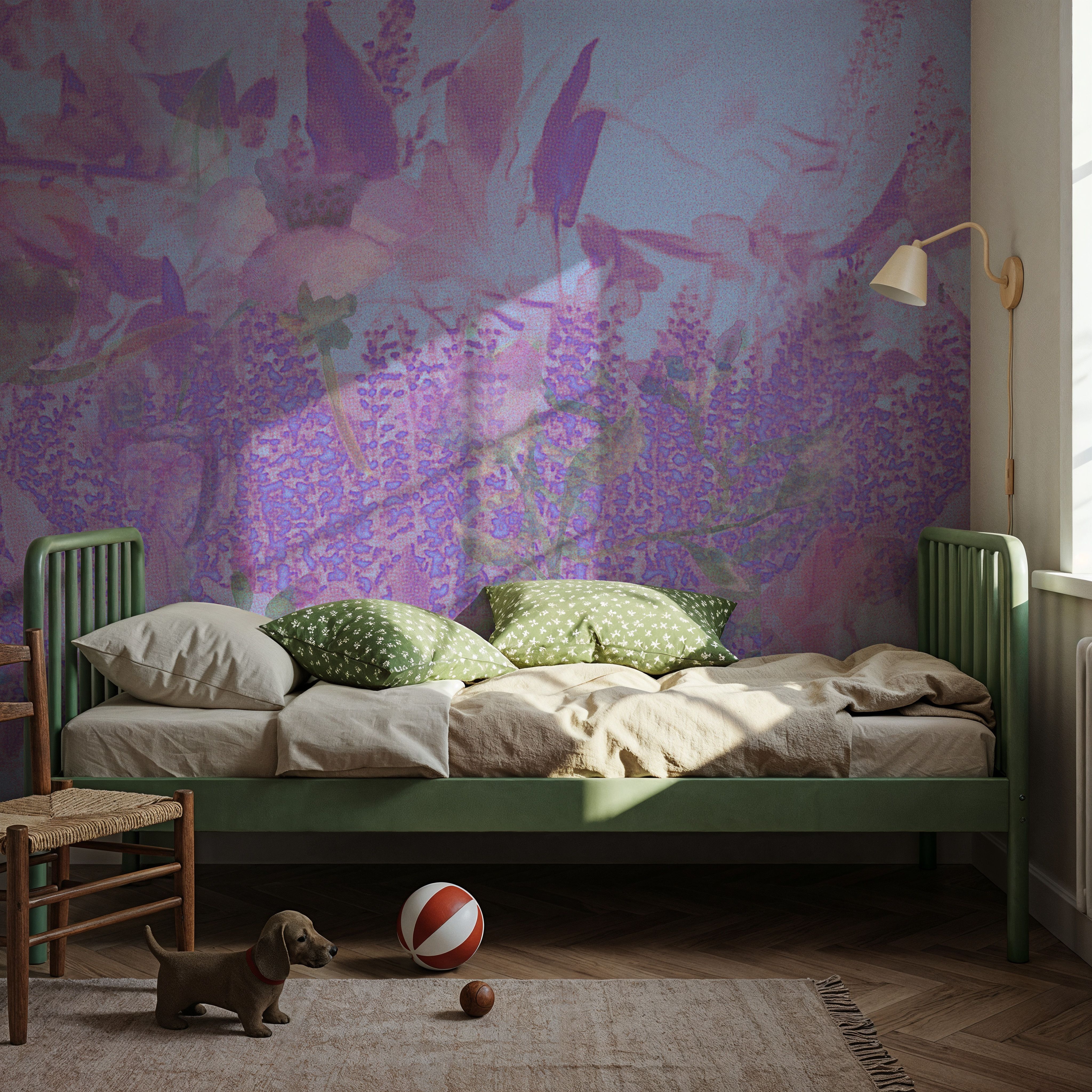 Dream Lupine, Washed Periwinkle