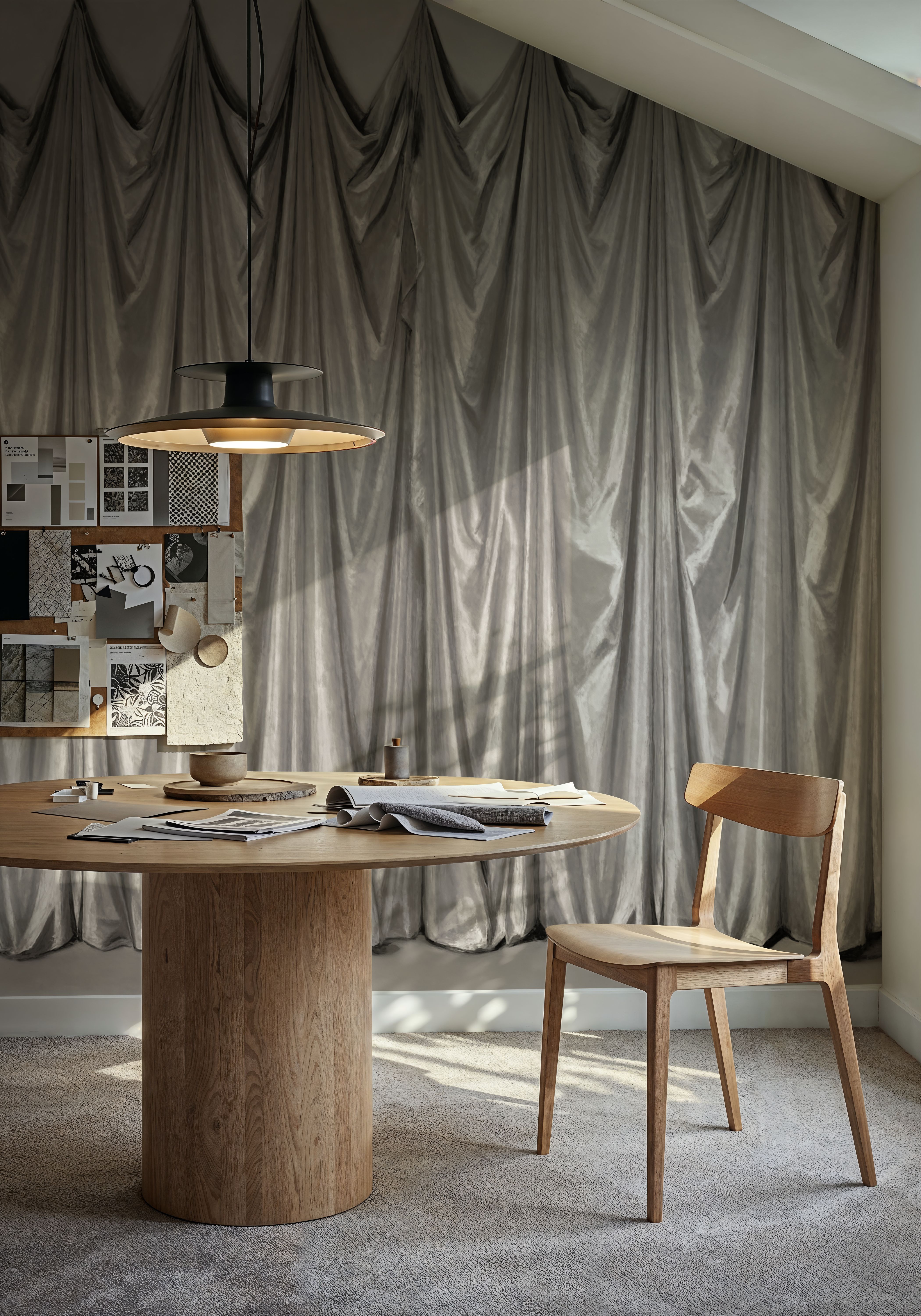 Medici Drapes, Oyster