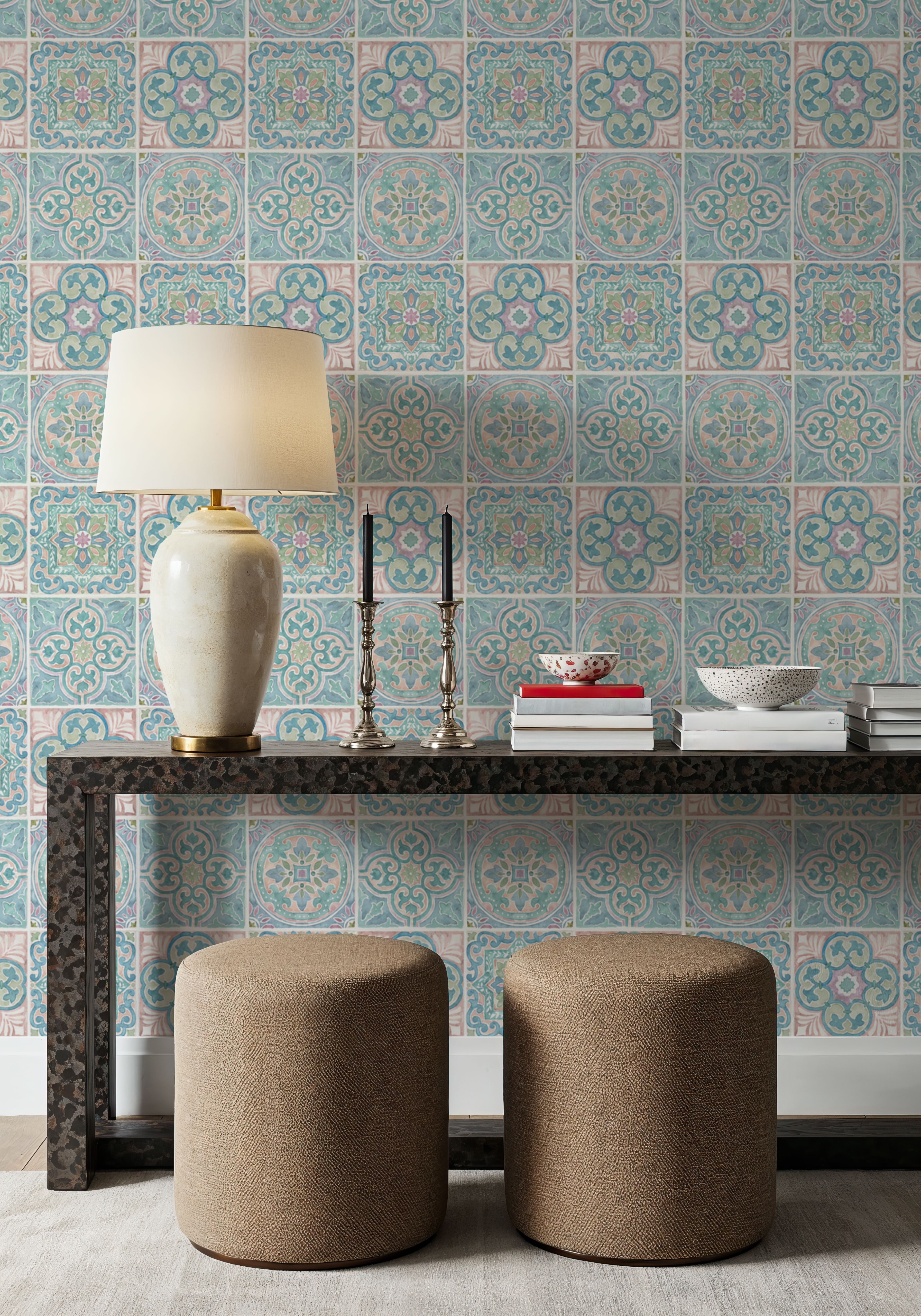 Ocean Tiles, Wallpaper