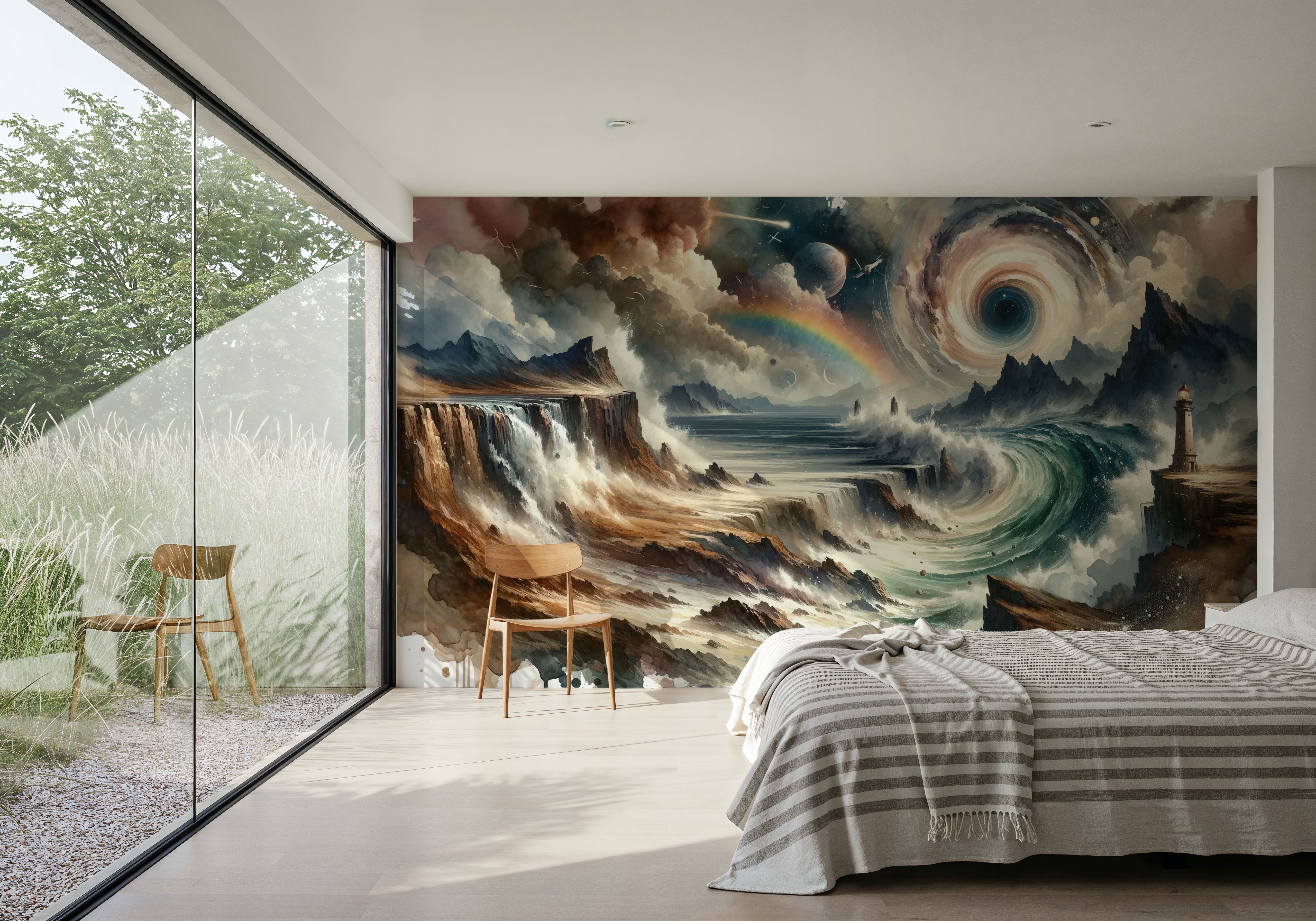 Tempest's Dance in an Abstract Whirl