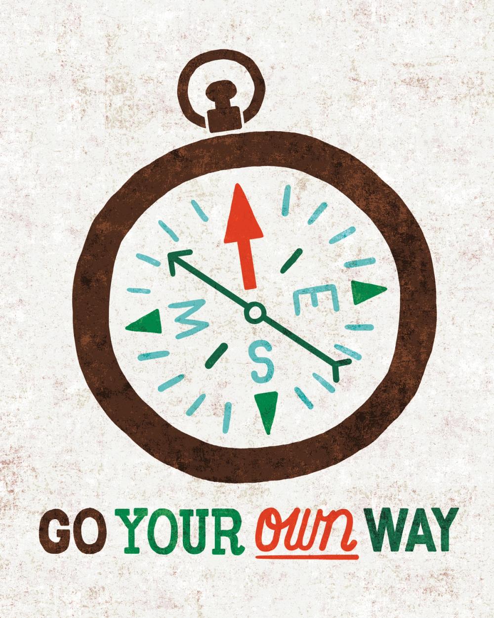 Happy Camper Compass