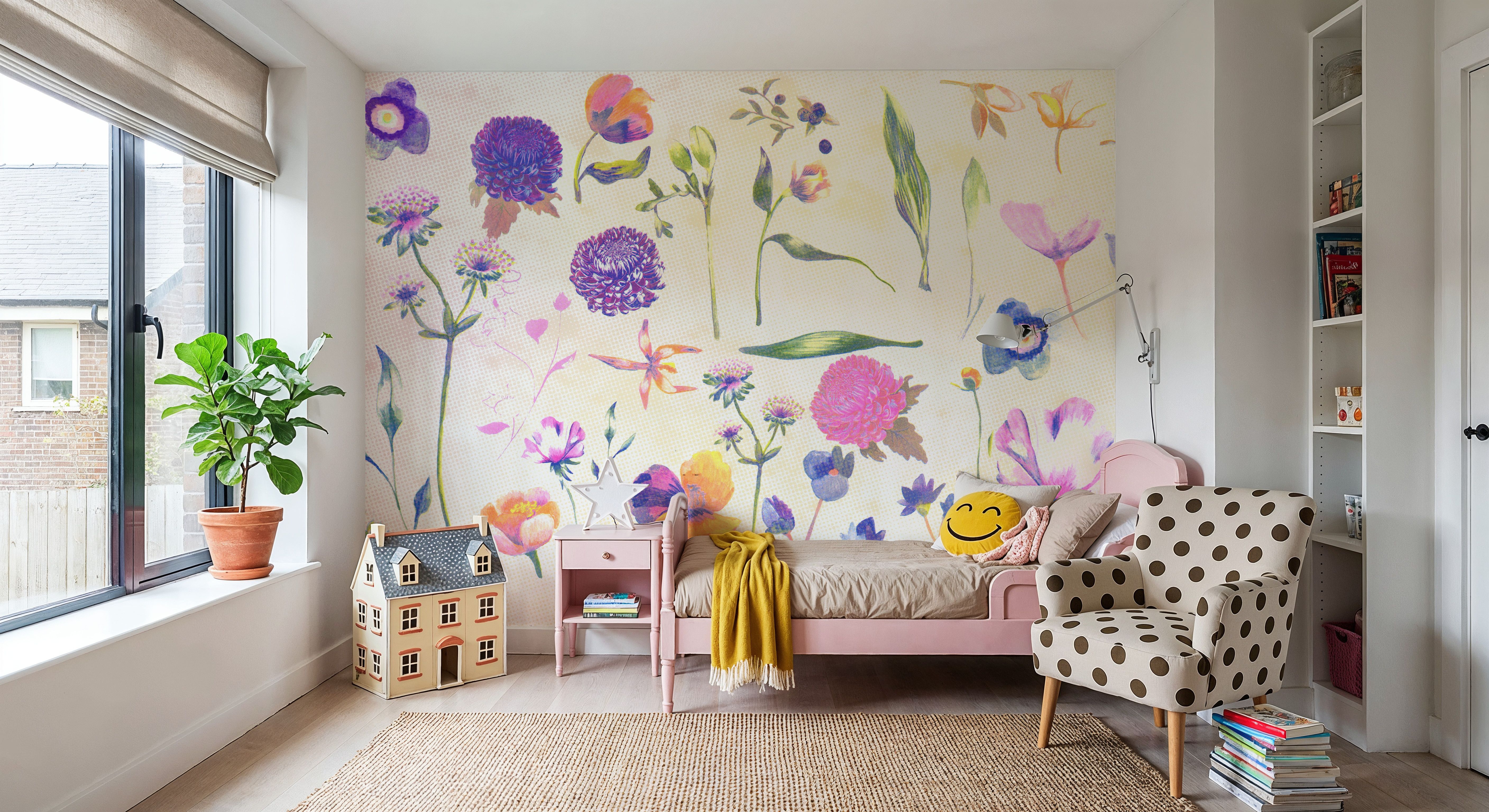 Floral Gaze, Cream