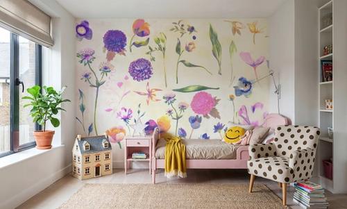 Floral Gaze, Cream