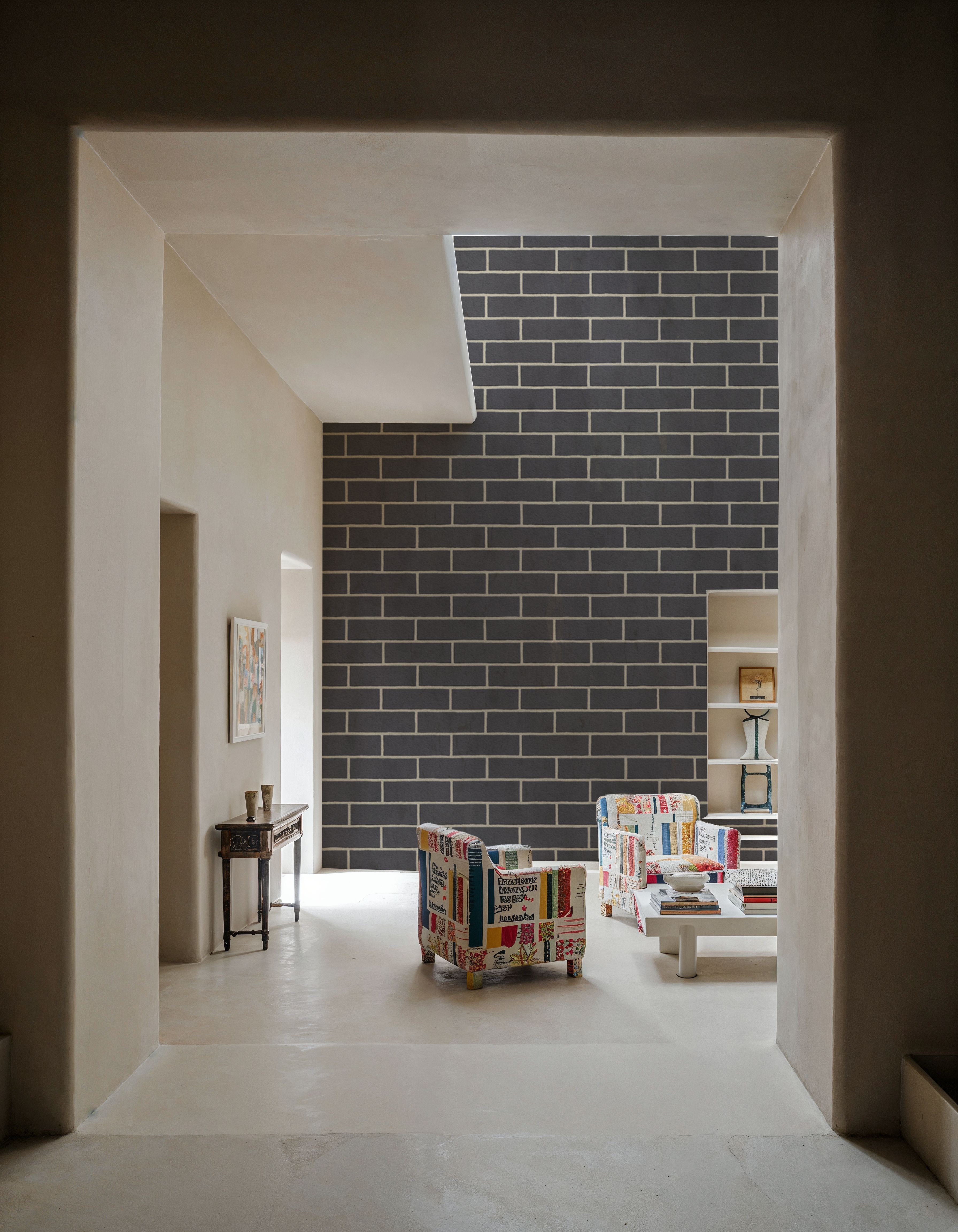 Grey Brick Wall