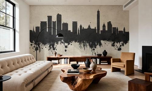 Birmingham England Skyline Concrete