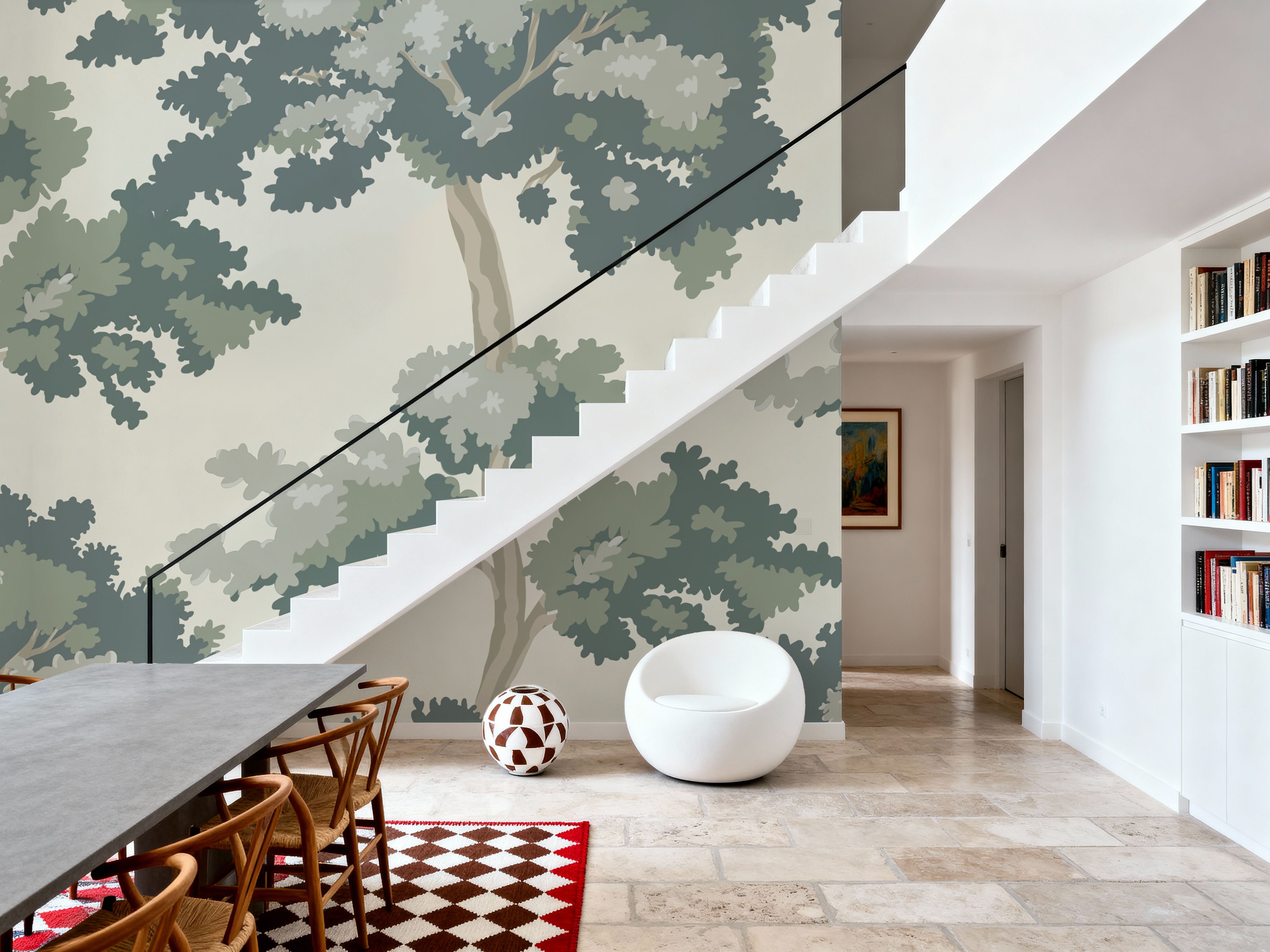Camouflage Trees , Wallpaper