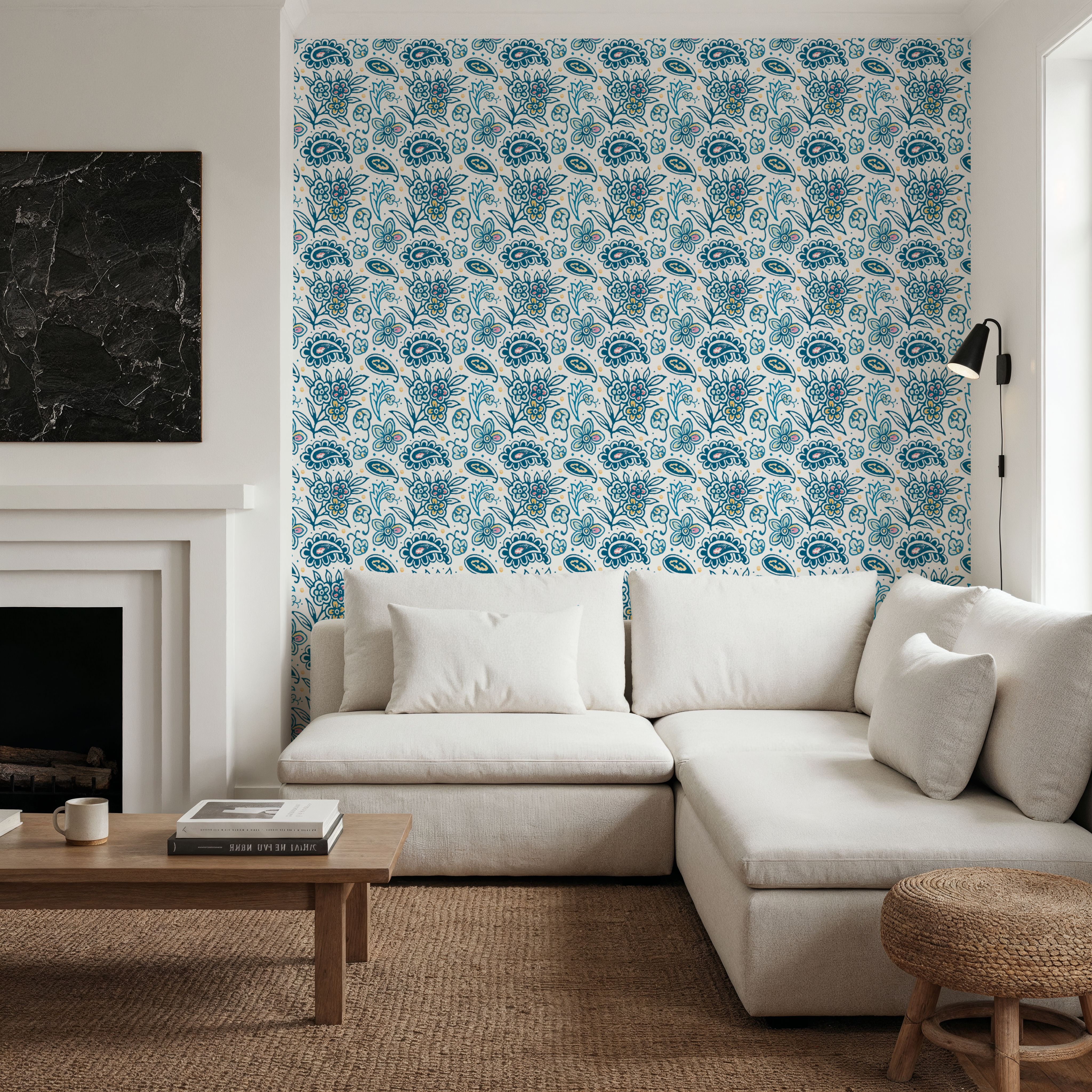 Kala Paisley White