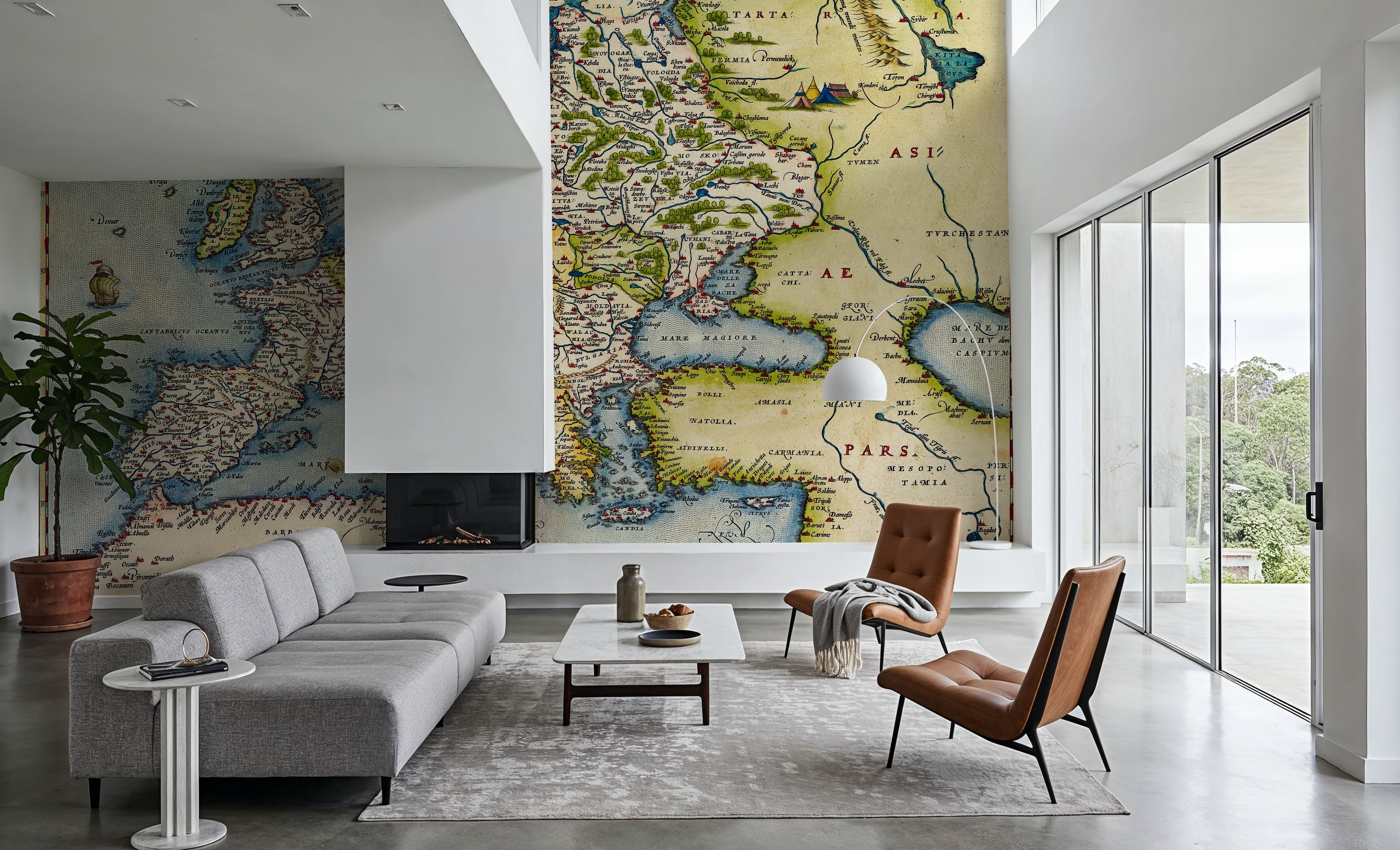 Old map of Europe, 1570