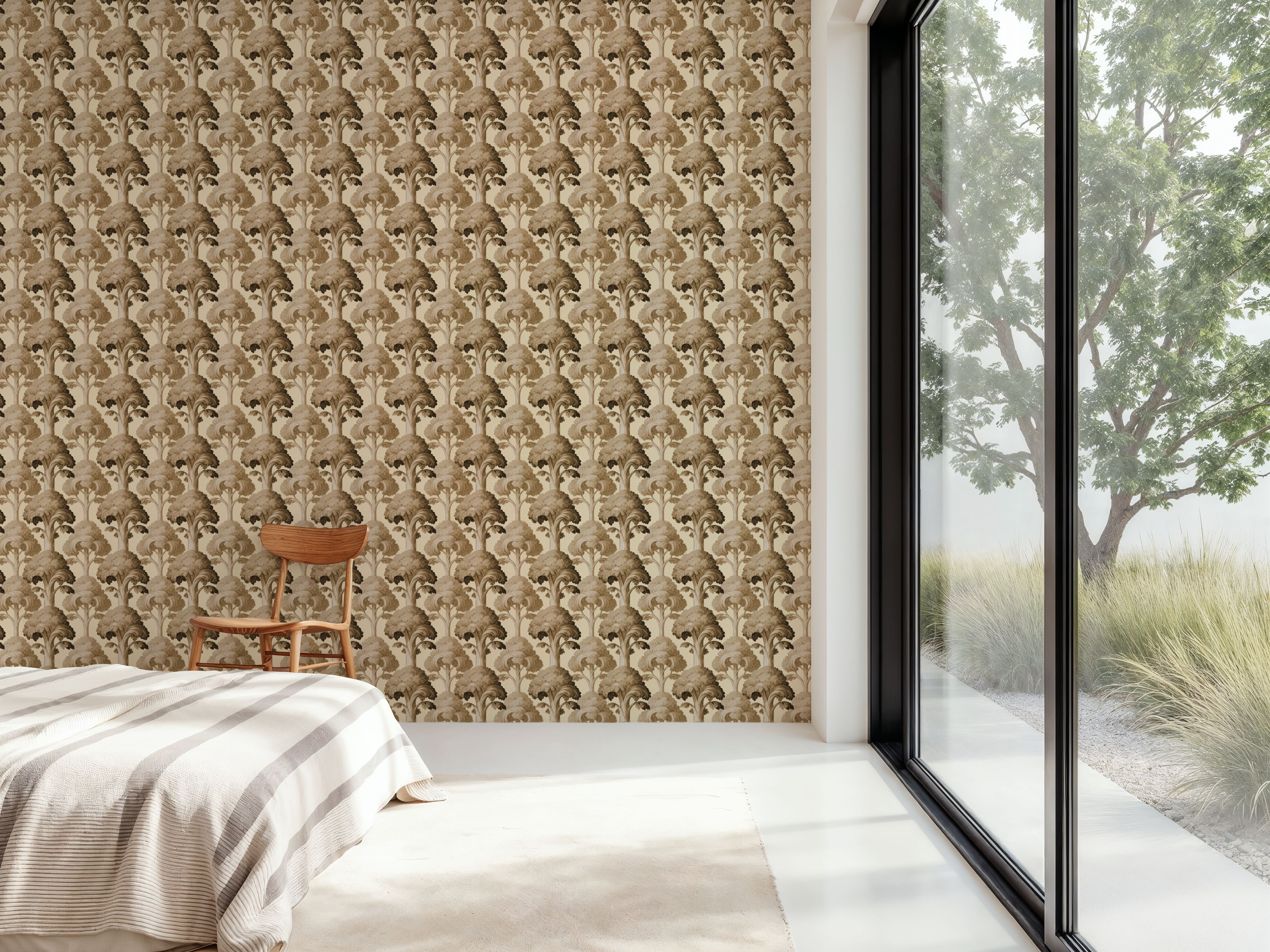 Eat Your Greens, Butter, Carte da parati