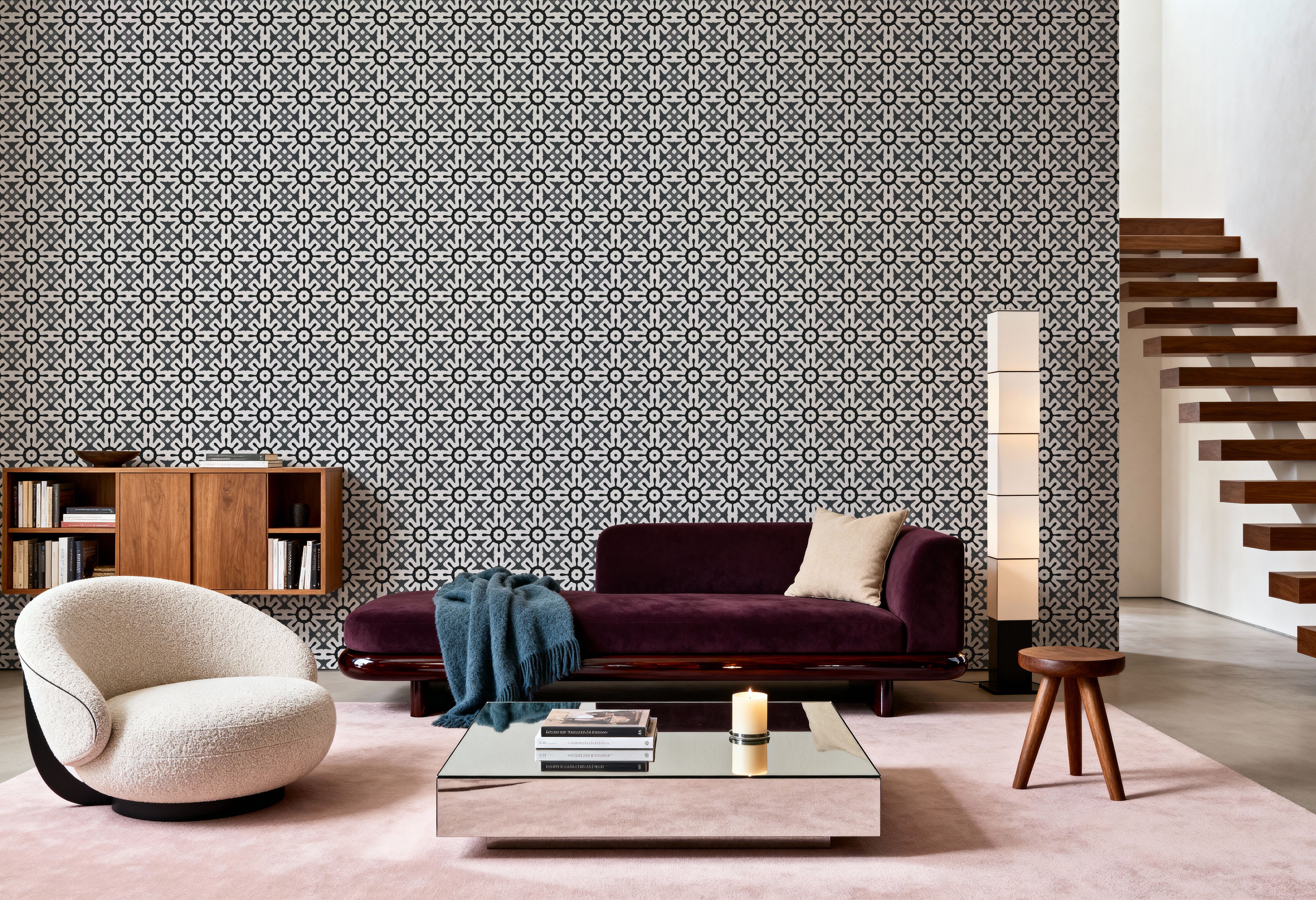 Temara Wheels, Papier peint