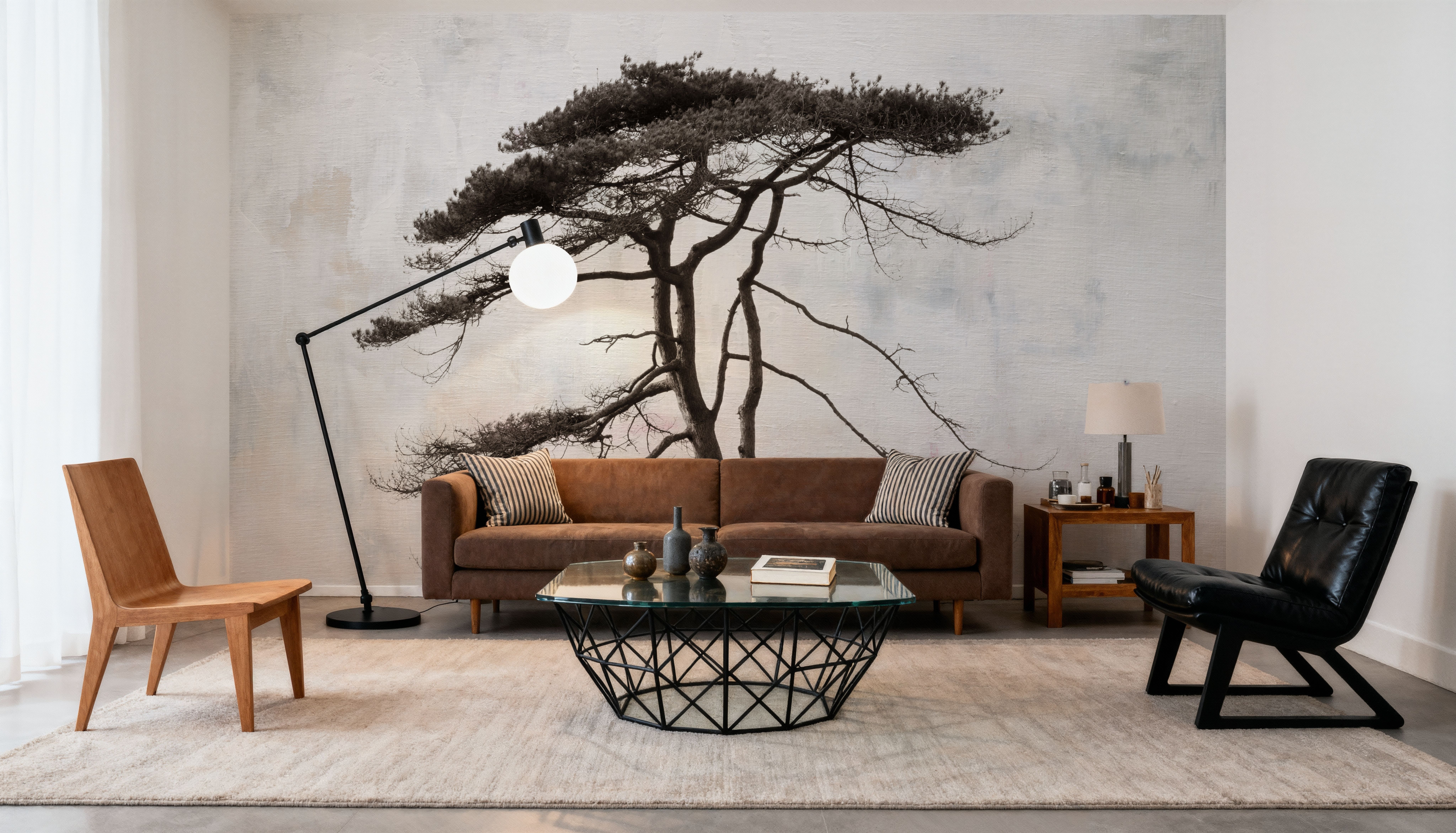 Stokenham Tree, Behang