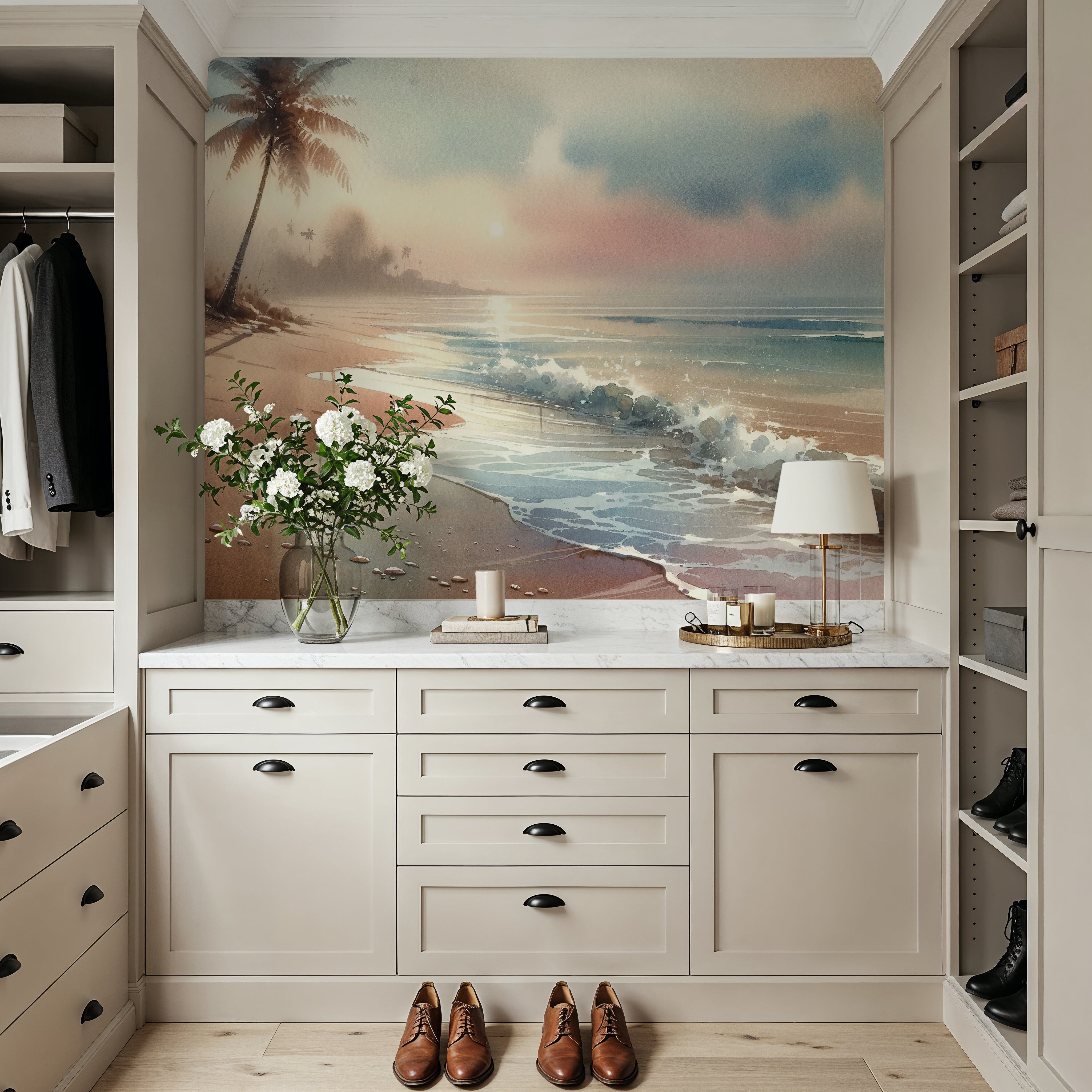 Calm Tropical Beach Sunrise